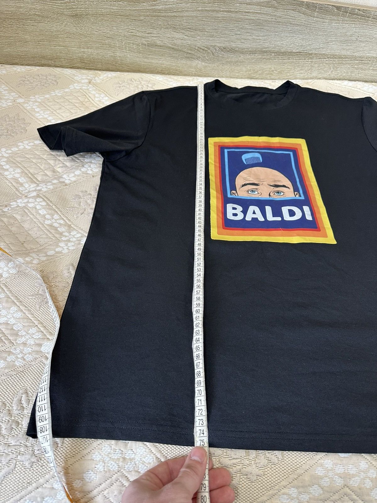 Playstation 🔥 Vintage T Shirt Baldi Logo Joke Game Y2K 90s USA Windows Size US XL / EU 56 / 4 - 6 Thumbnail