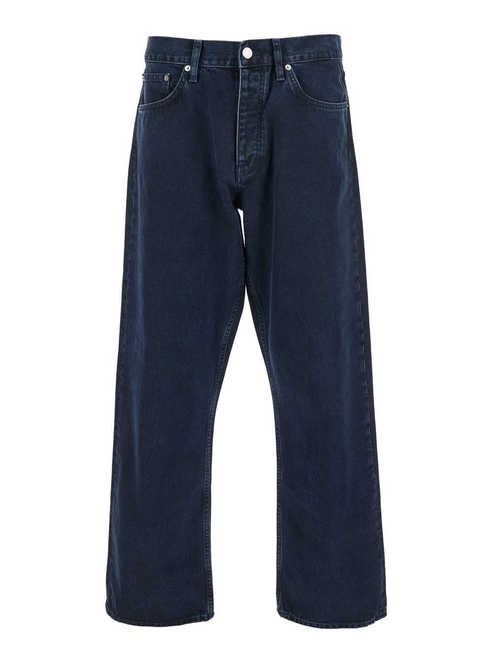 Sunflower Blue Jeans with Belt Loops and Logo Patch on the Rear in Denim Man Size US 36 / EU 52 - 1 Thumbnail