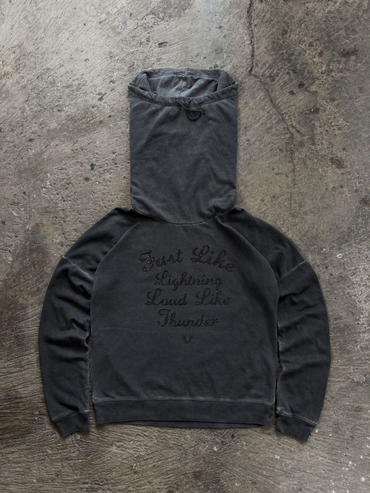 True Religion True Religion Rare Hoodie Washed Size US XS / EU 42 / 0 - 3 Thumbnail