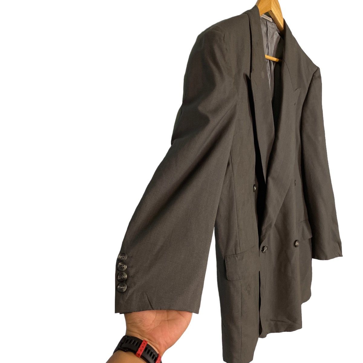 Givenchy 🔥LAST PRICE🔥 Givenchy Double Breasted 2009 Blazer Size 42R - 6 Thumbnail