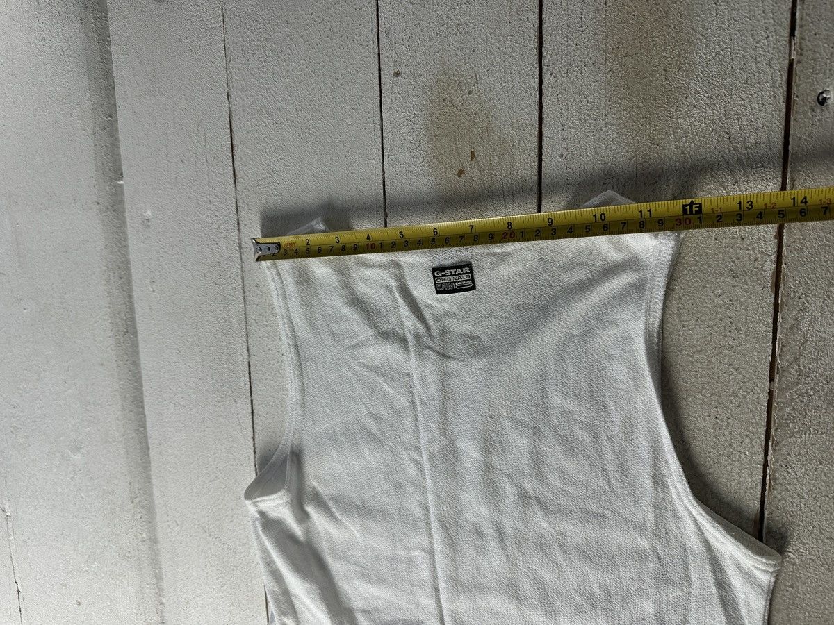G-Star 🚨VINTAGE BIG LOGO G STAR RAW SLEEVELESS TANK T SHIRT RARE Size US S / EU 44-46 / 1 - 13 Thumbnail
