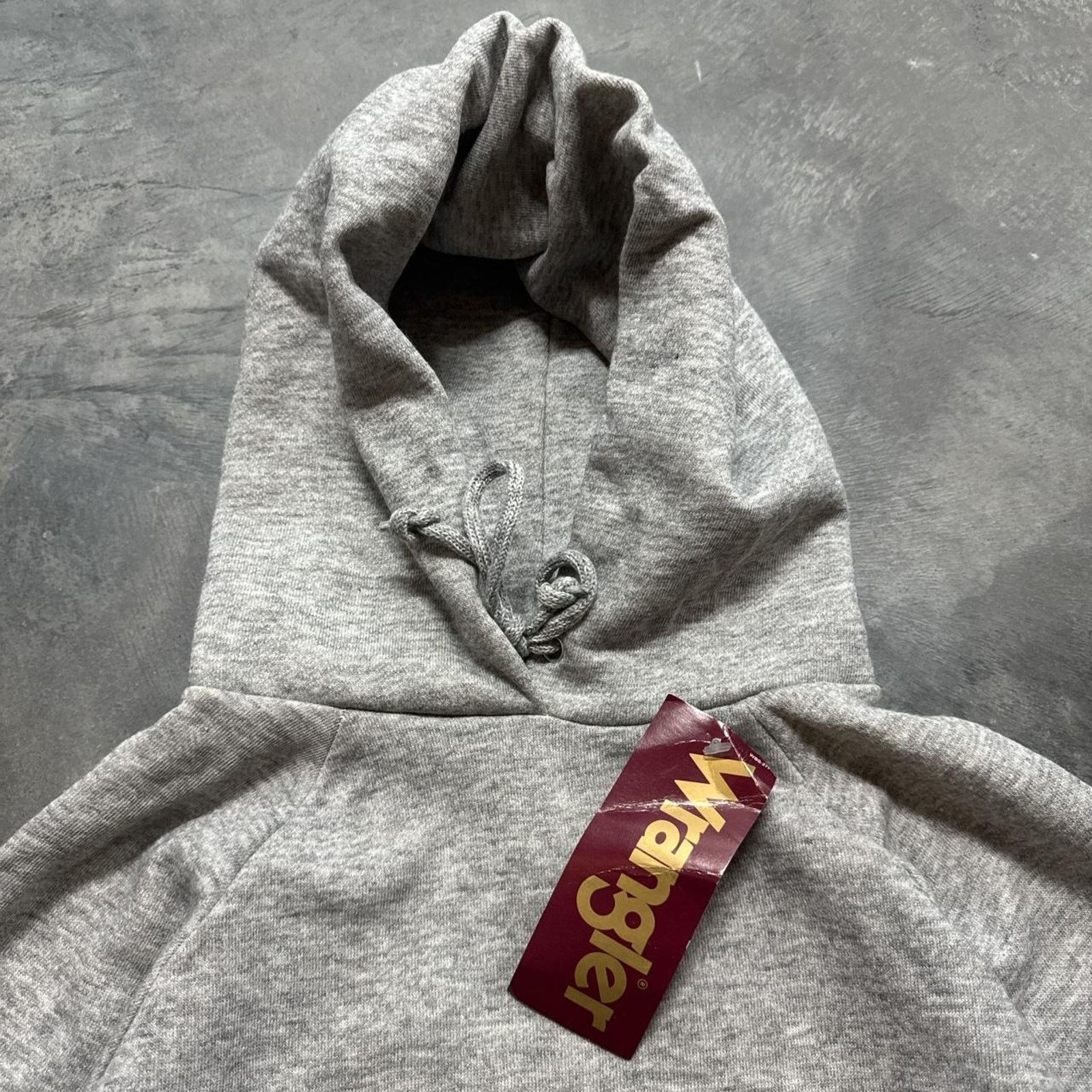 Vintage × Wrangler True Vintage 70s Wrangler 5050 Deadstock NWT Blank Hoodie Size US S / EU 44-46 / 1 - 3 Thumbnail