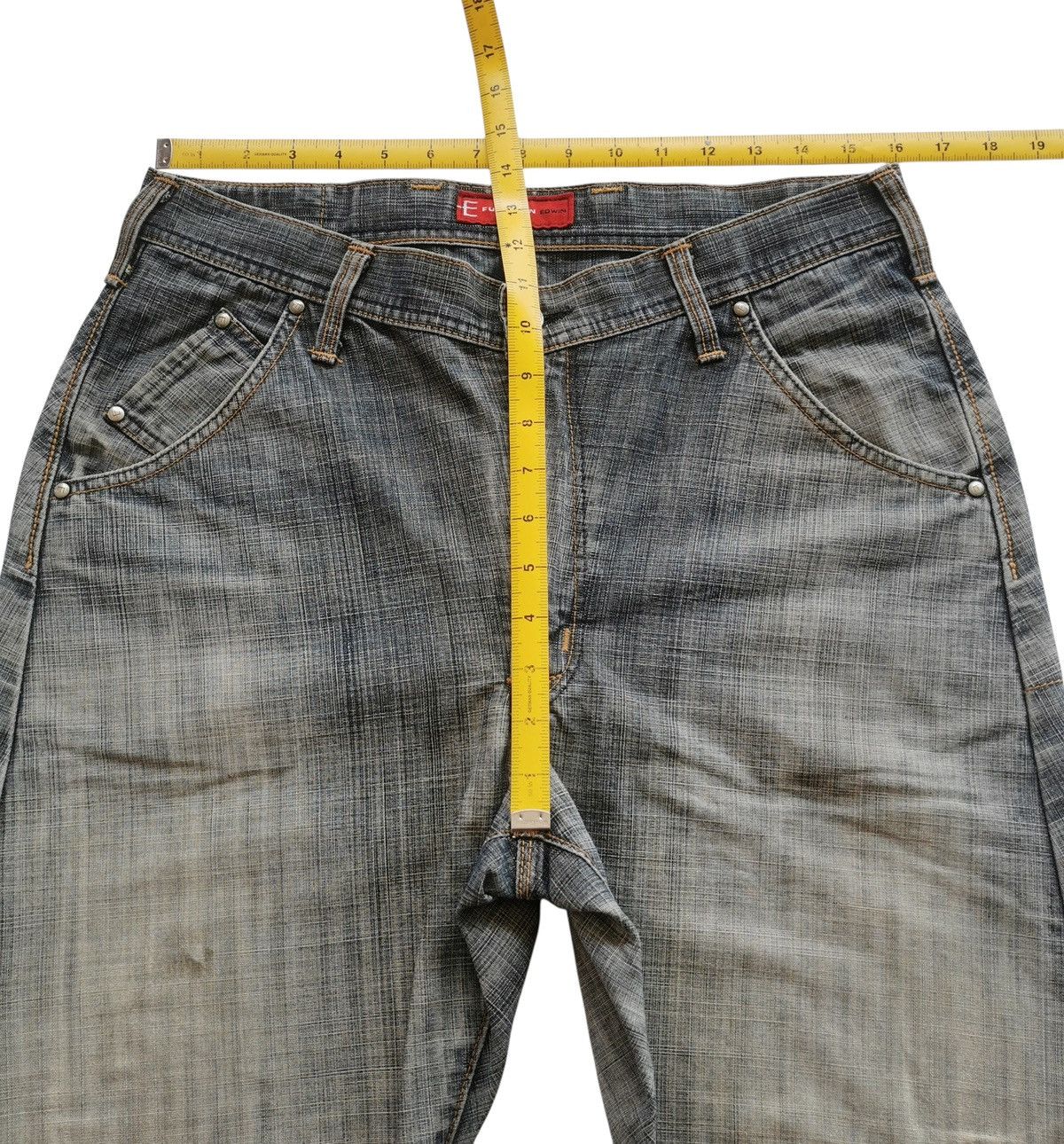 Edwin Vintage Edwin Distressed Style Tribal Size US 32 / EU 48 - 13 Thumbnail