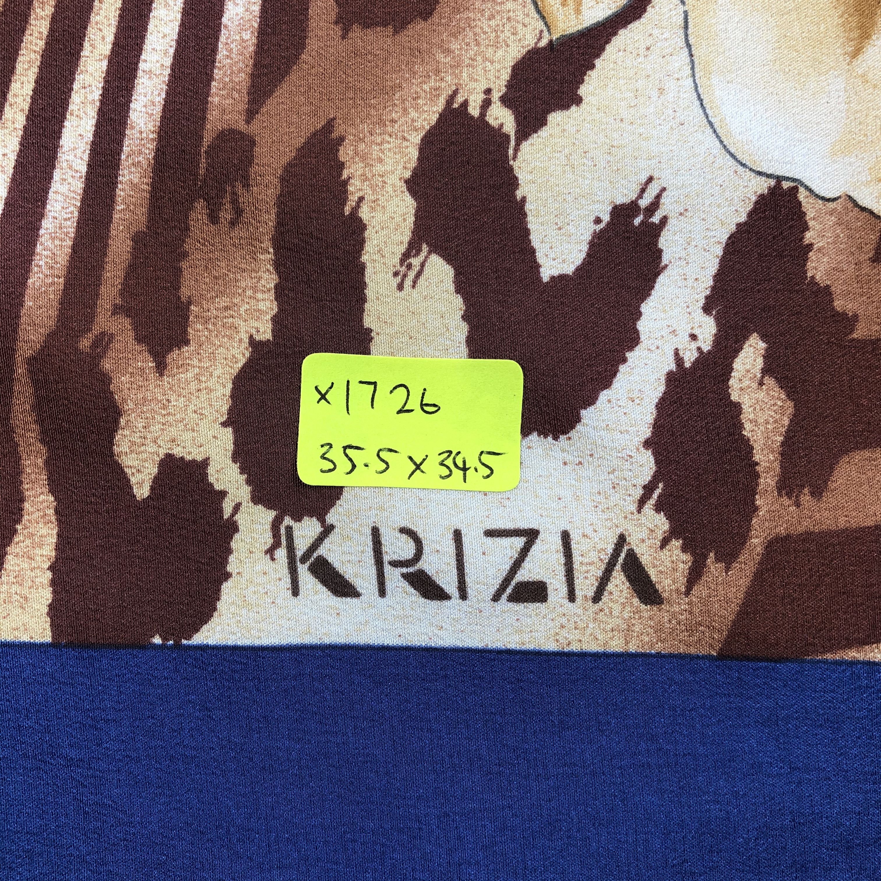 Krizia Uomo Vintage Krizia Uomo Silk Scarf Size ONE SIZE - 7 Thumbnail