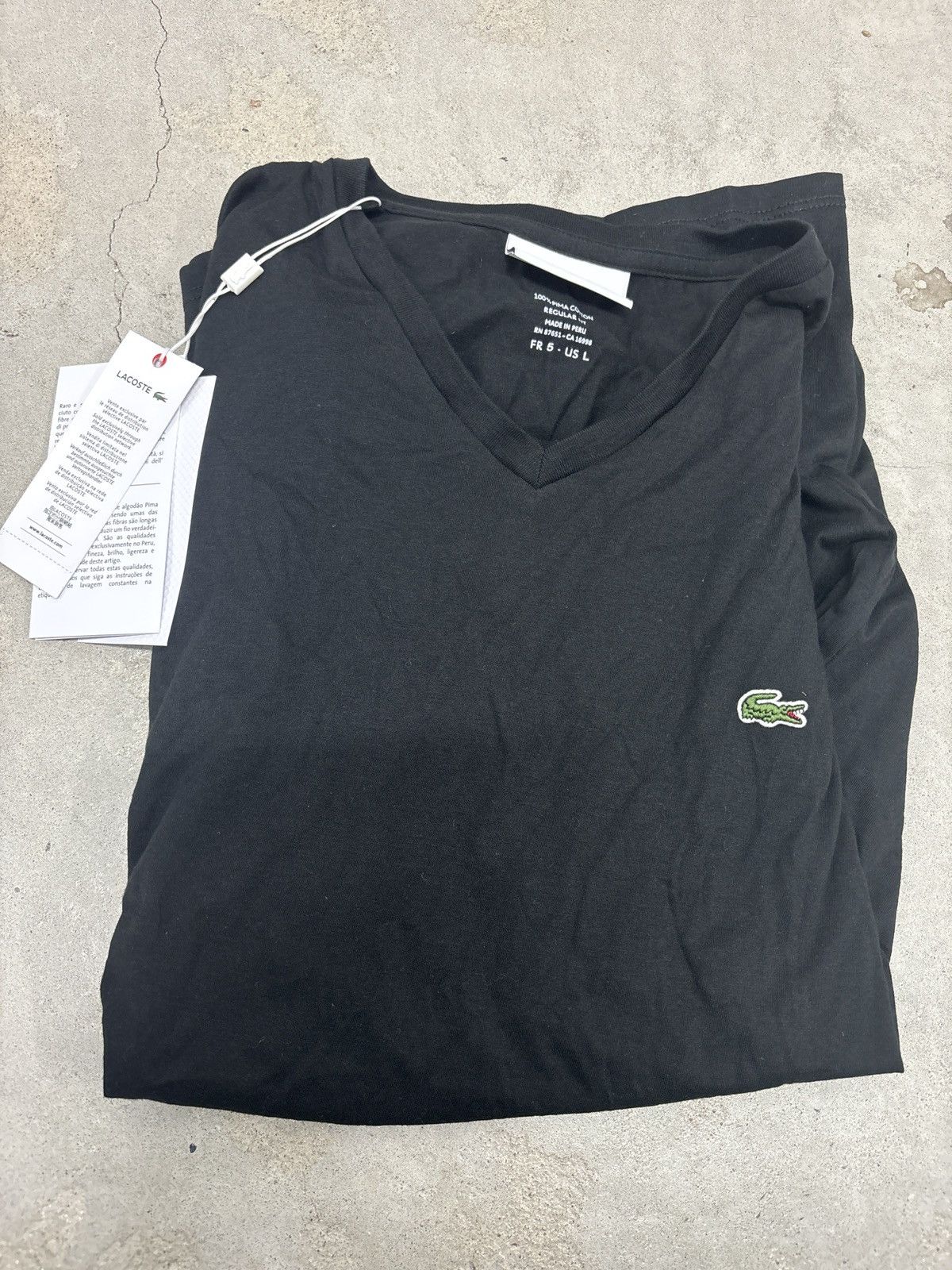 Lacoste Lacoste short sleeve shirt Size US L / EU 52-54 / 3 - 1 Thumbnail