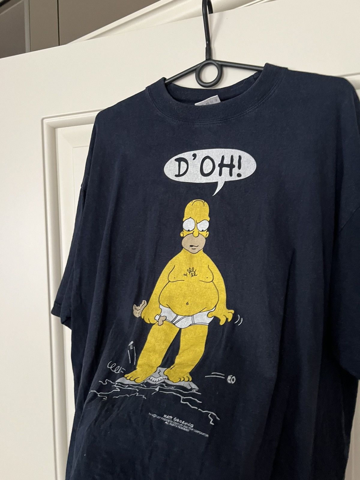 The Simpsons Vintage 1997 The Simpson T-Shirt Homer Movie Tee Size US XL / EU 56 / 4 - 6 Thumbnail