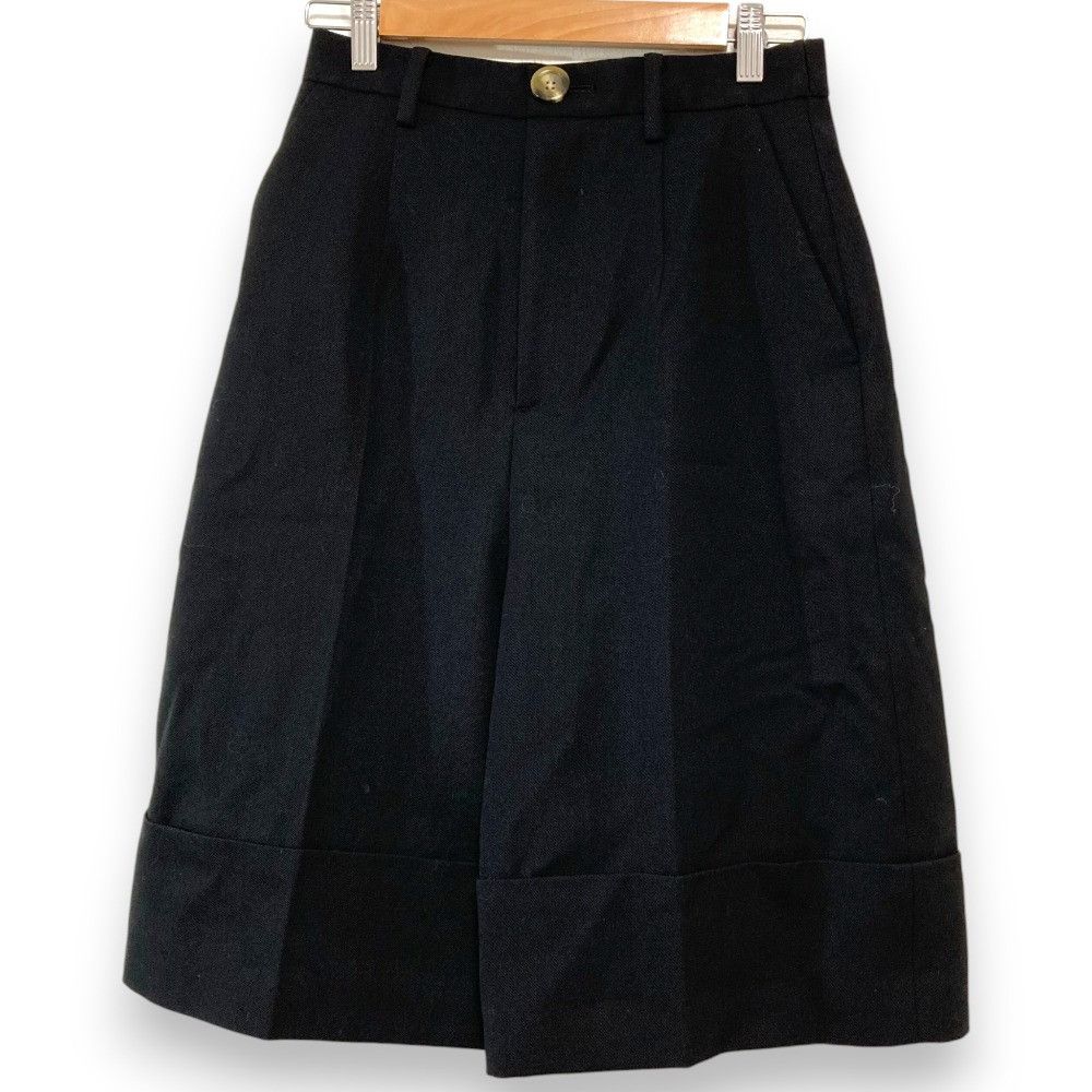 Other Other ENFOLD Wool Gabardine Half Trousers Textile Pants 300HA531-1460 DUTY FREE for USA Size ONE SIZE - 1 Thumbnail