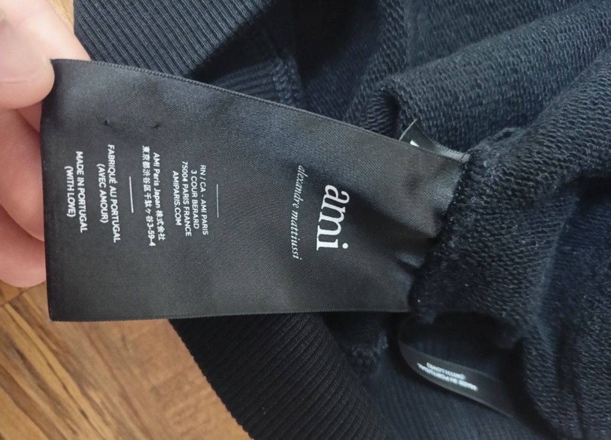 AMI Ami paris family hoodie black Size US M / EU 48-50 / 2 - 8 Thumbnail