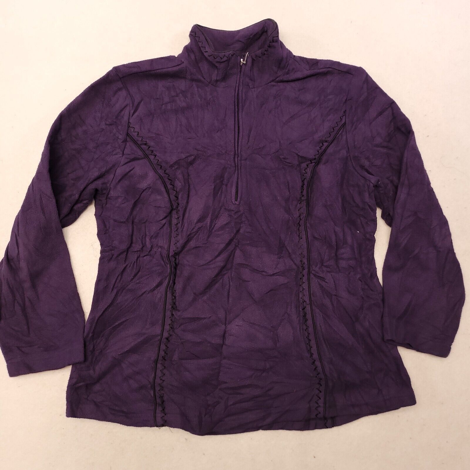 Coldwater Creek Coldwater Creek Pullover Jacket Womens Size Small S Purple Size S / US 4 / IT 40 - 2 Thumbnail