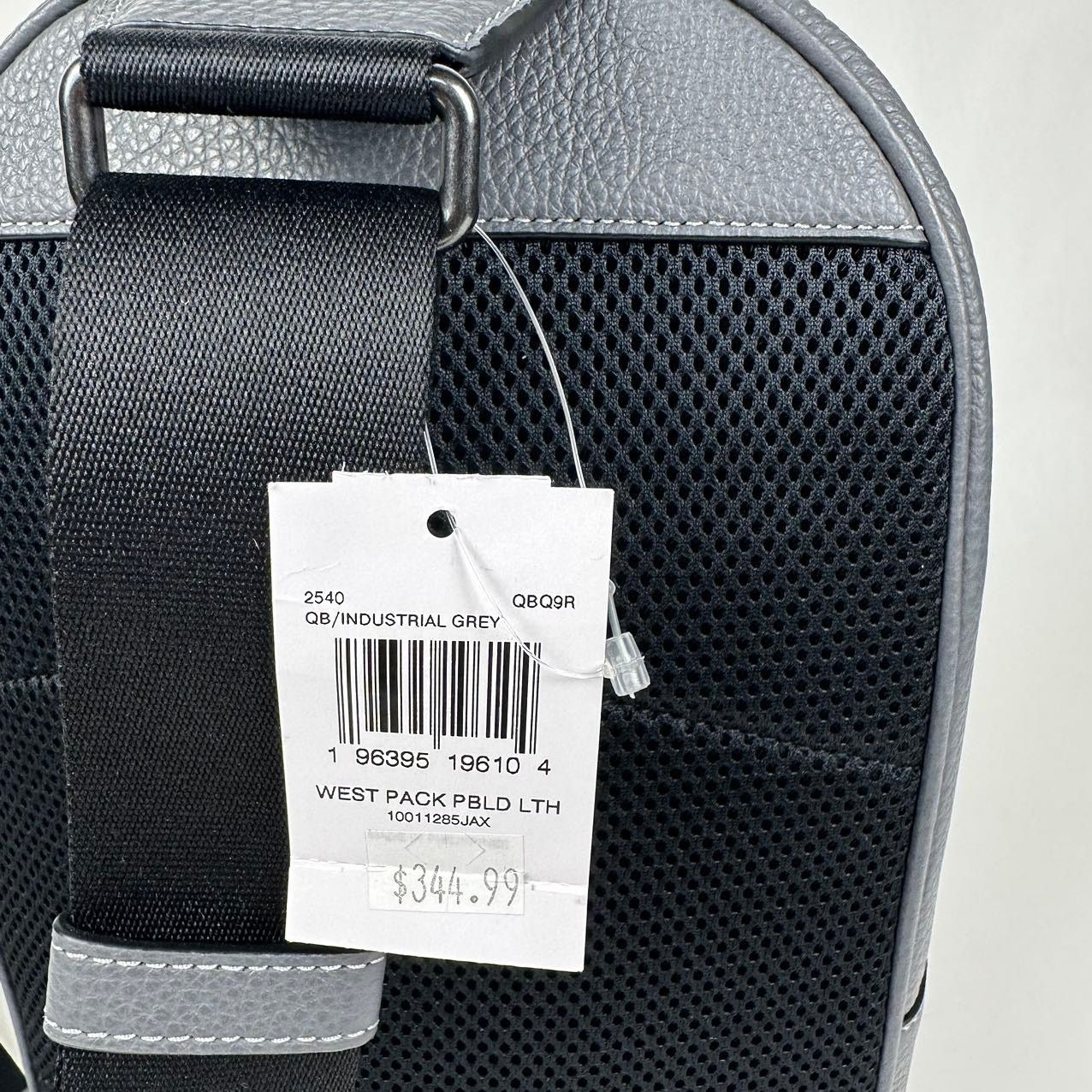 Coach Coach 2540 Men’s West Pack Bag In Refine Pebble Leather Size ONE SIZE - 6 Thumbnail