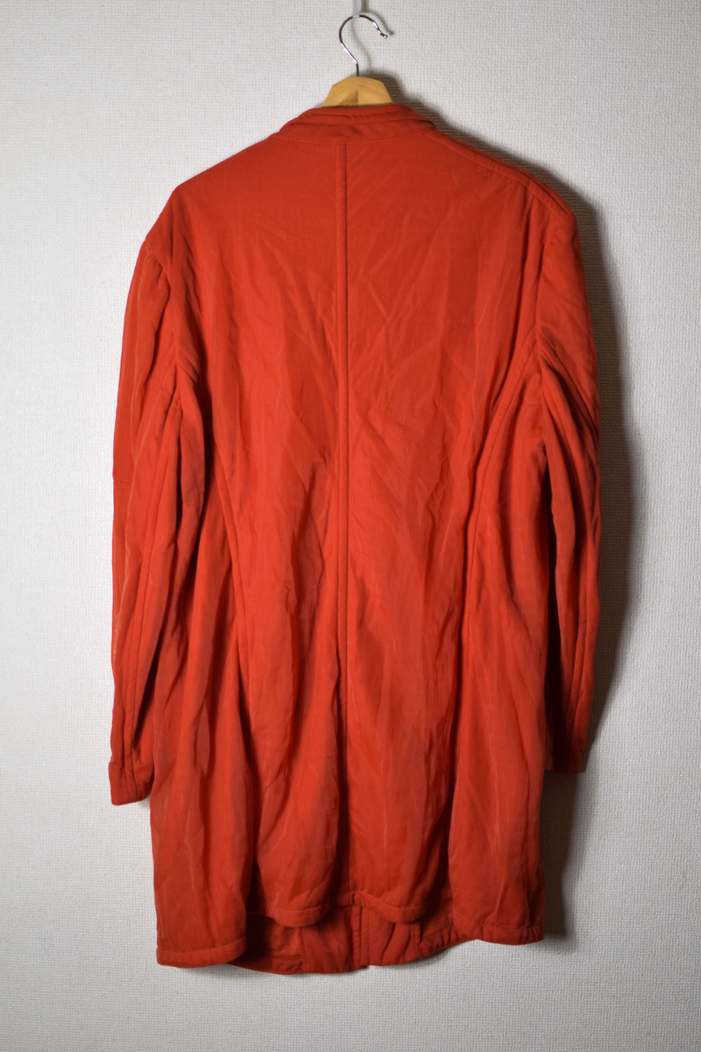 Julius Julius AW18 Divided Sample Vermillion Jacket - 677JAM2-VM Size US L / EU 52-54 / 3 - 3 Thumbnail