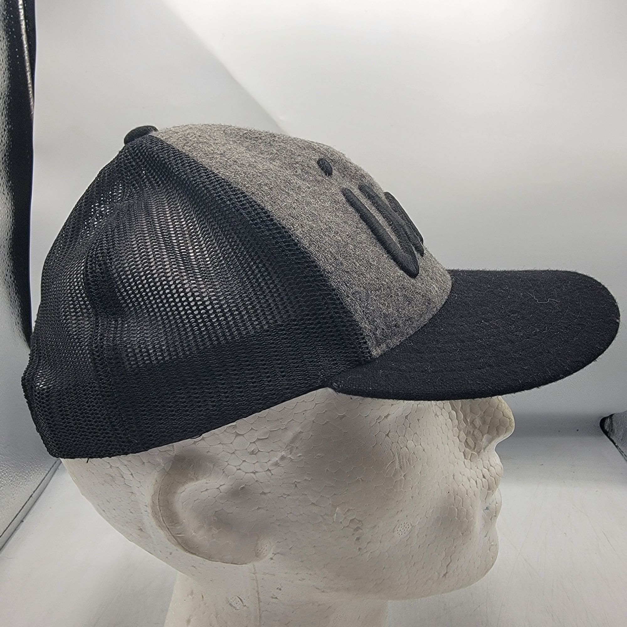 Other In Gray Black Adults Mesh Trucker Hat Casual Adjustable Outd Size ONE SIZE - 4 Thumbnail