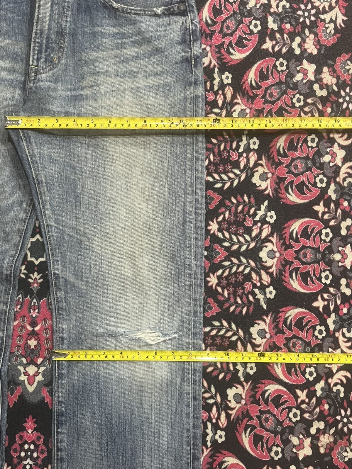 Jil Sander × Uniqlo Uniqlo Faded Washed Distressed Regular Straight Jeans Size US 31 - 15 Thumbnail
