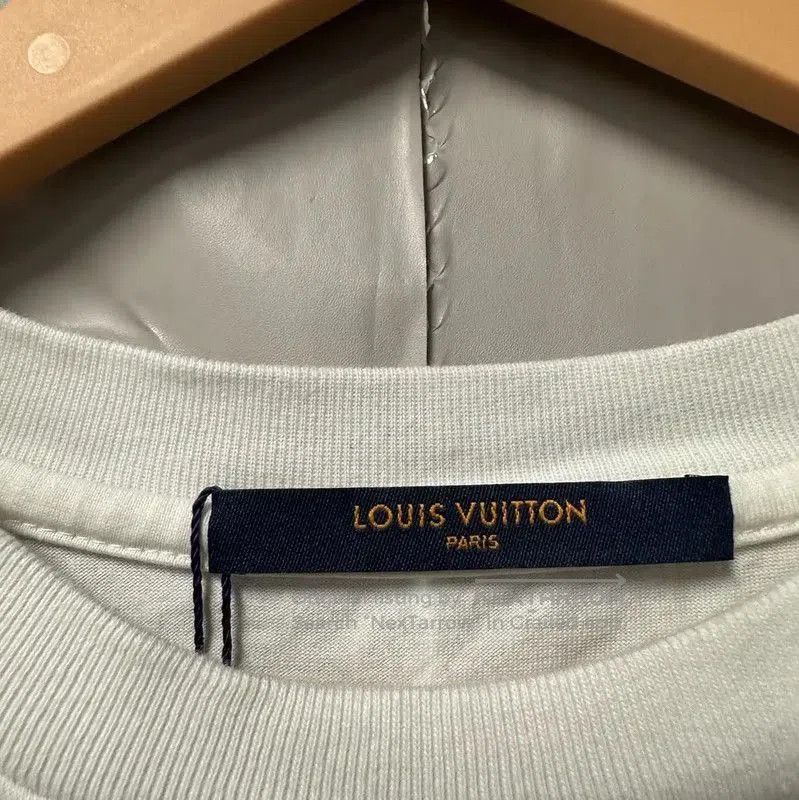 Louis Vuitton Louis Vuitton White XL Men's T-Shirt . Size US XL / EU 56 / 4 - 3 Thumbnail