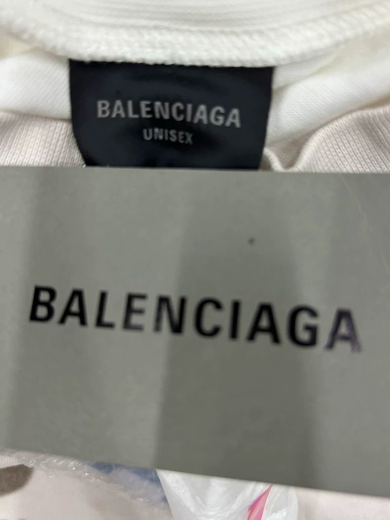 Balenciaga Balenciaga size 4 2-in-1 3B Phone Slogan Short Sleeve Size US M / EU 48-50 / 2 - 5 Thumbnail