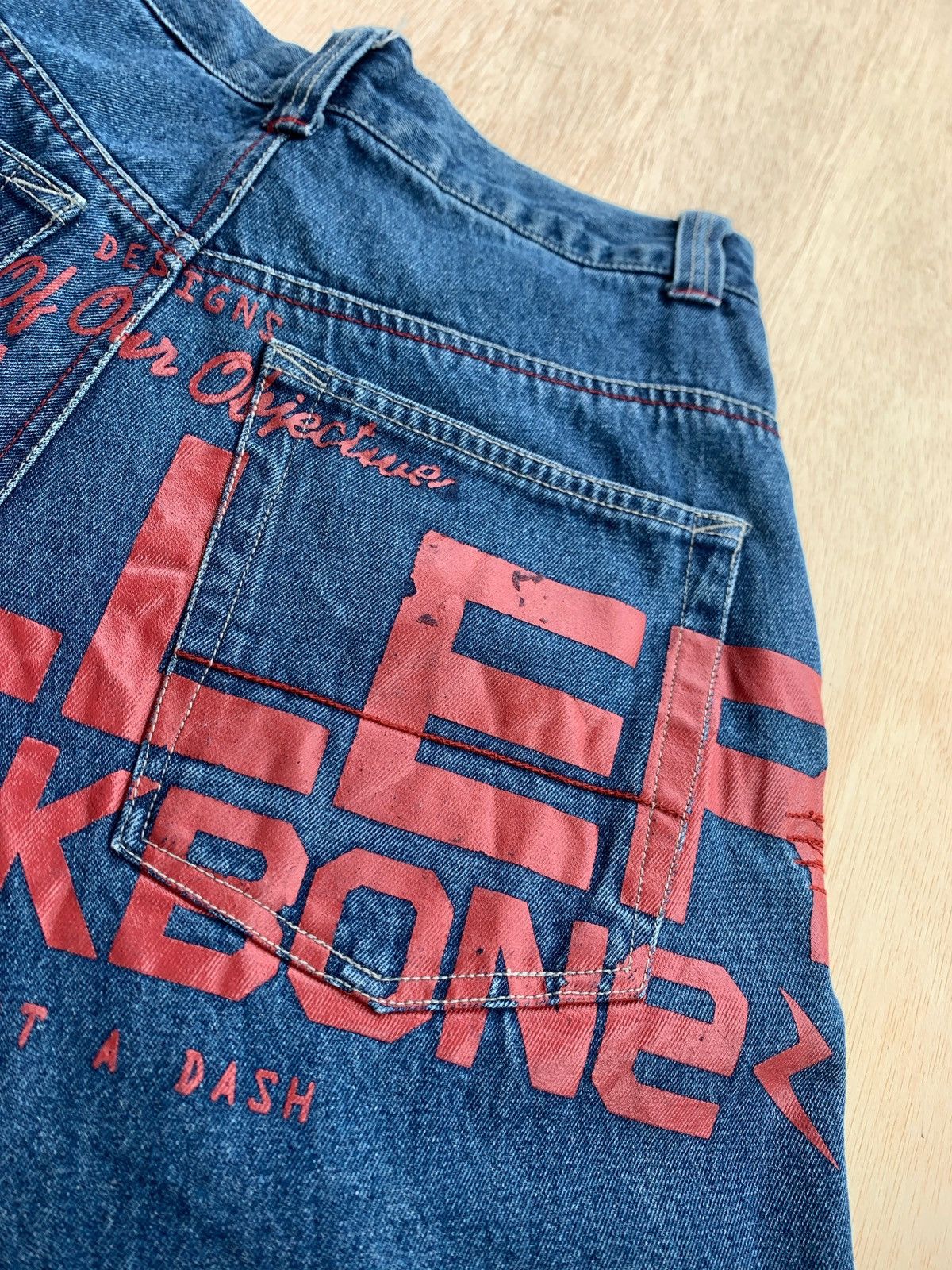 Hysteric Glamour × Japanese Brand Thriller Dnm Distressed Denim Jeans Size US 31 - 5 Thumbnail