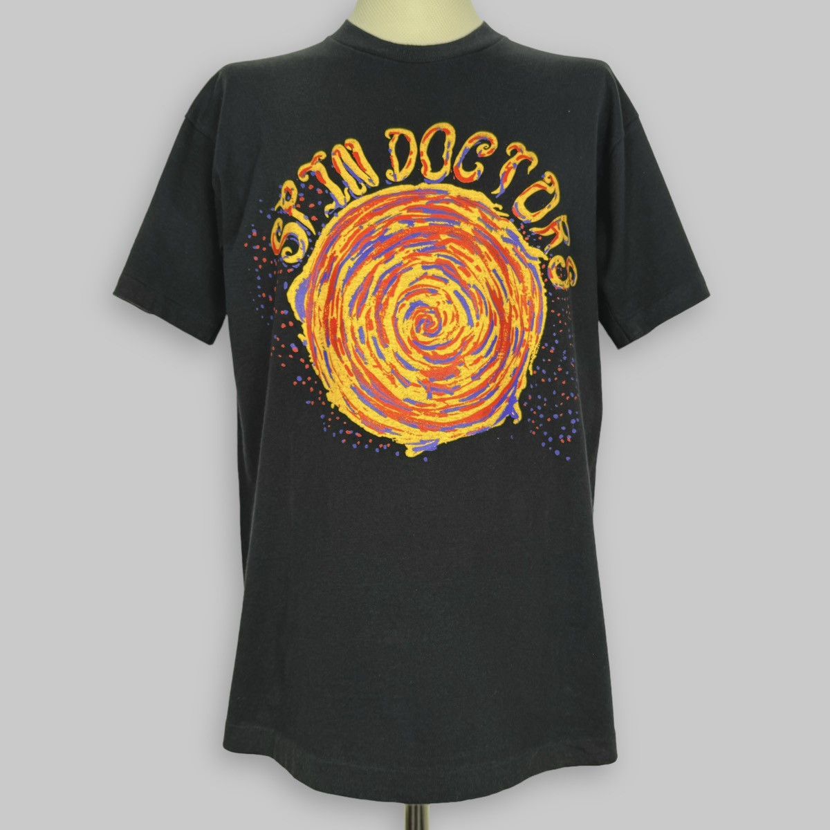 image of Band Tees x Rock T Shirt Vintage 1991 Spin Doctors Pocket Full Of Kryptonite T Shirt in Black (Size