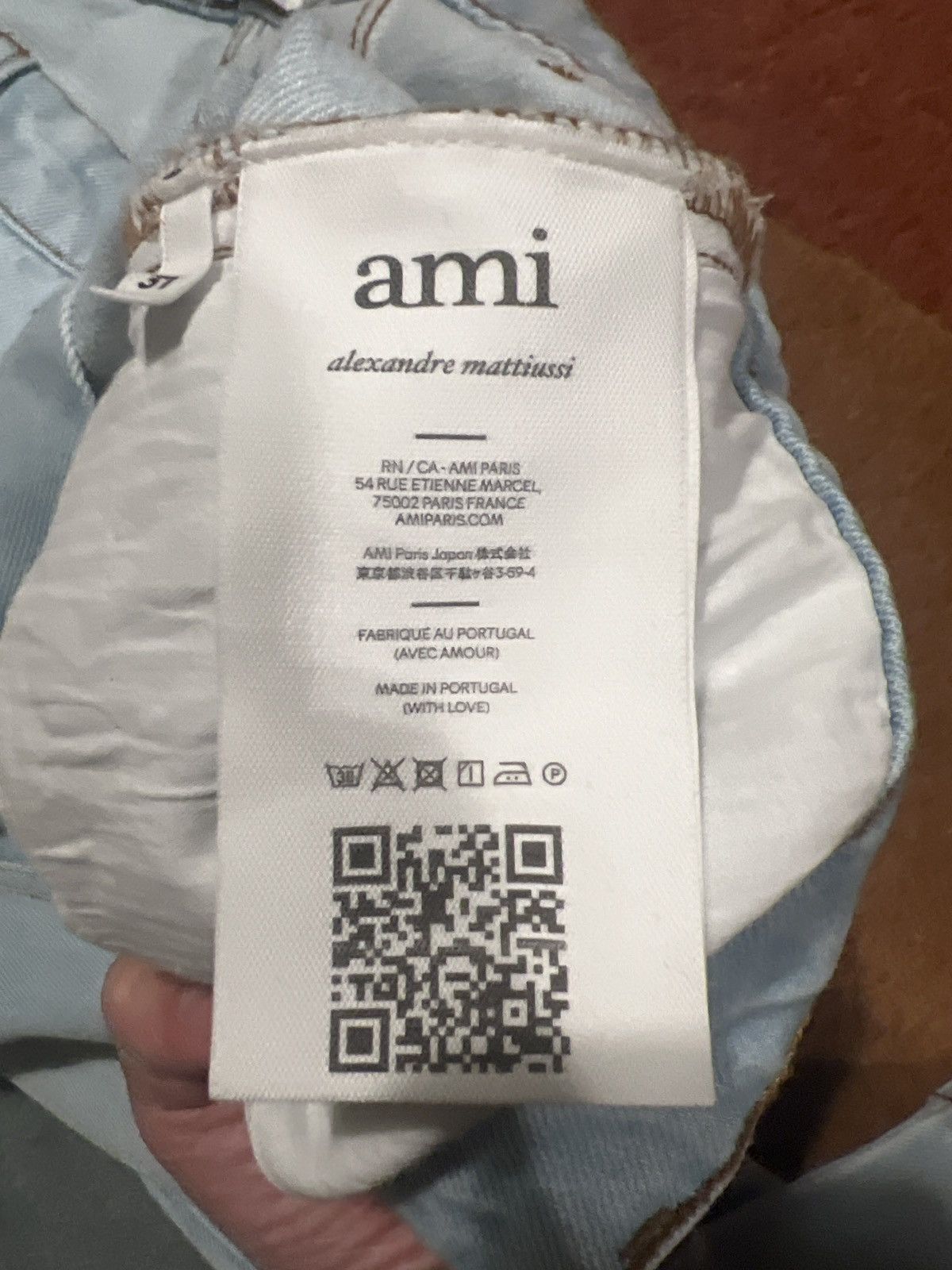 AMI AMI Tapered Fit Jeans Size US 31 - 4 Thumbnail