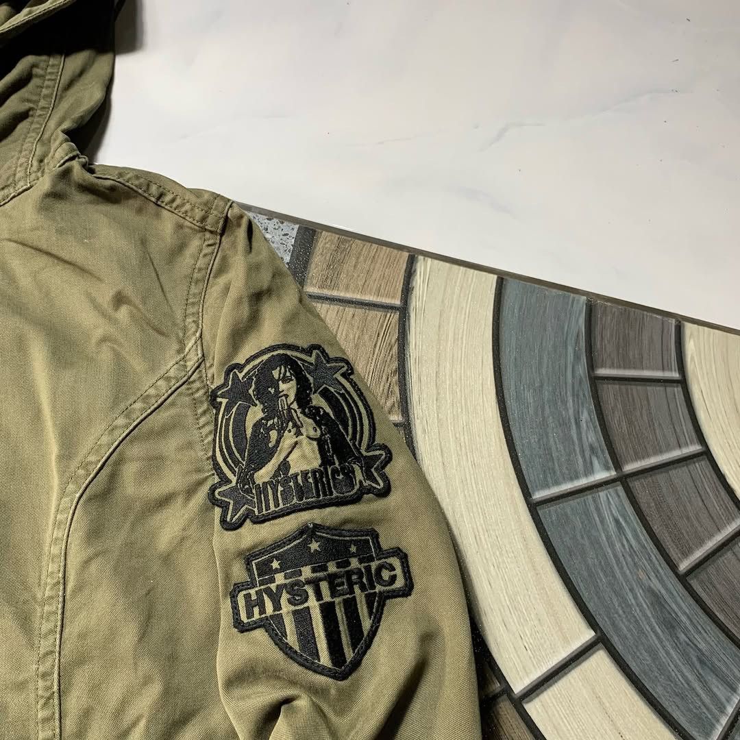 Hysteric Glamour Hysteric Glamour Patchwork Military Jacket Size US S / EU 44-46 / 1 - 4 Thumbnail