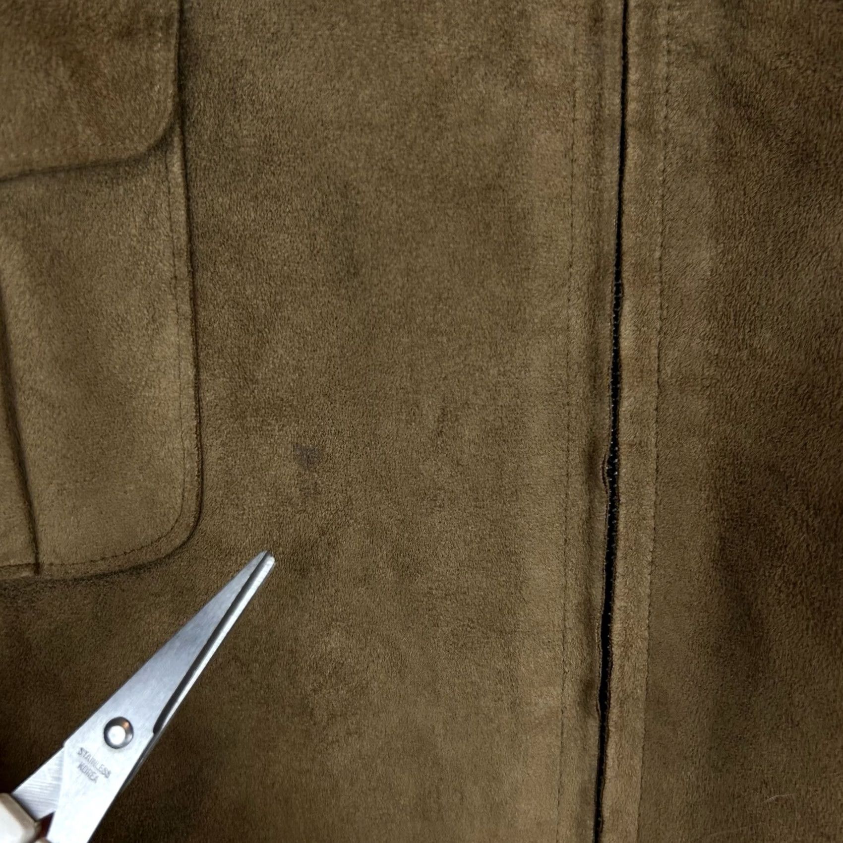 Ralph Lauren Lauren Ralph Lauren Faux Suede Zip Brown Barn Chore Casual Vest Jacket 2X Womens Size XXL / US 16-18 / IT 52-54 - 8 Thumbnail