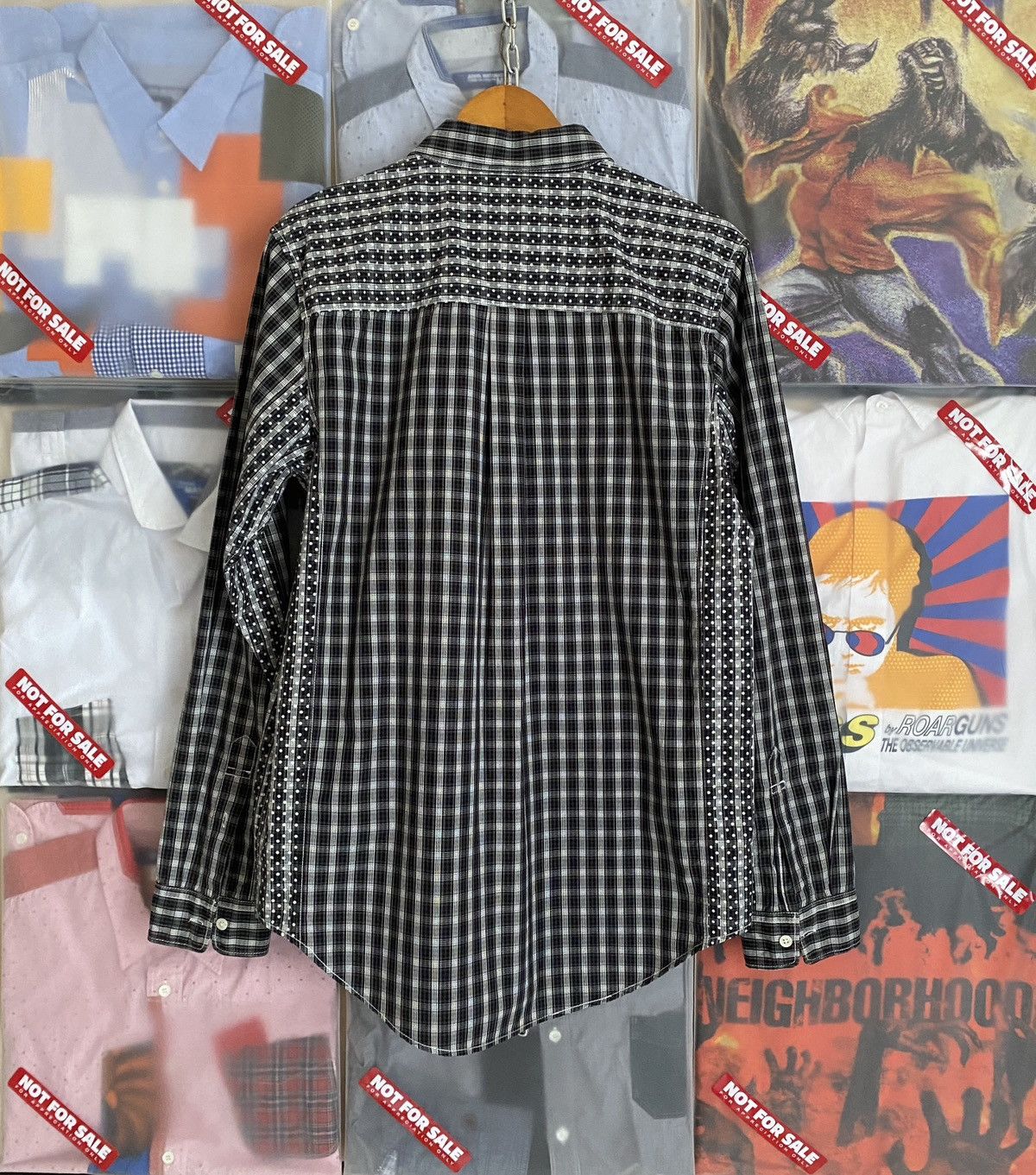 Beams Plus Beams Heart Plaid Polka Dot like Junya Watanabe Size US M / EU 48-50 / 2 - 9 Thumbnail