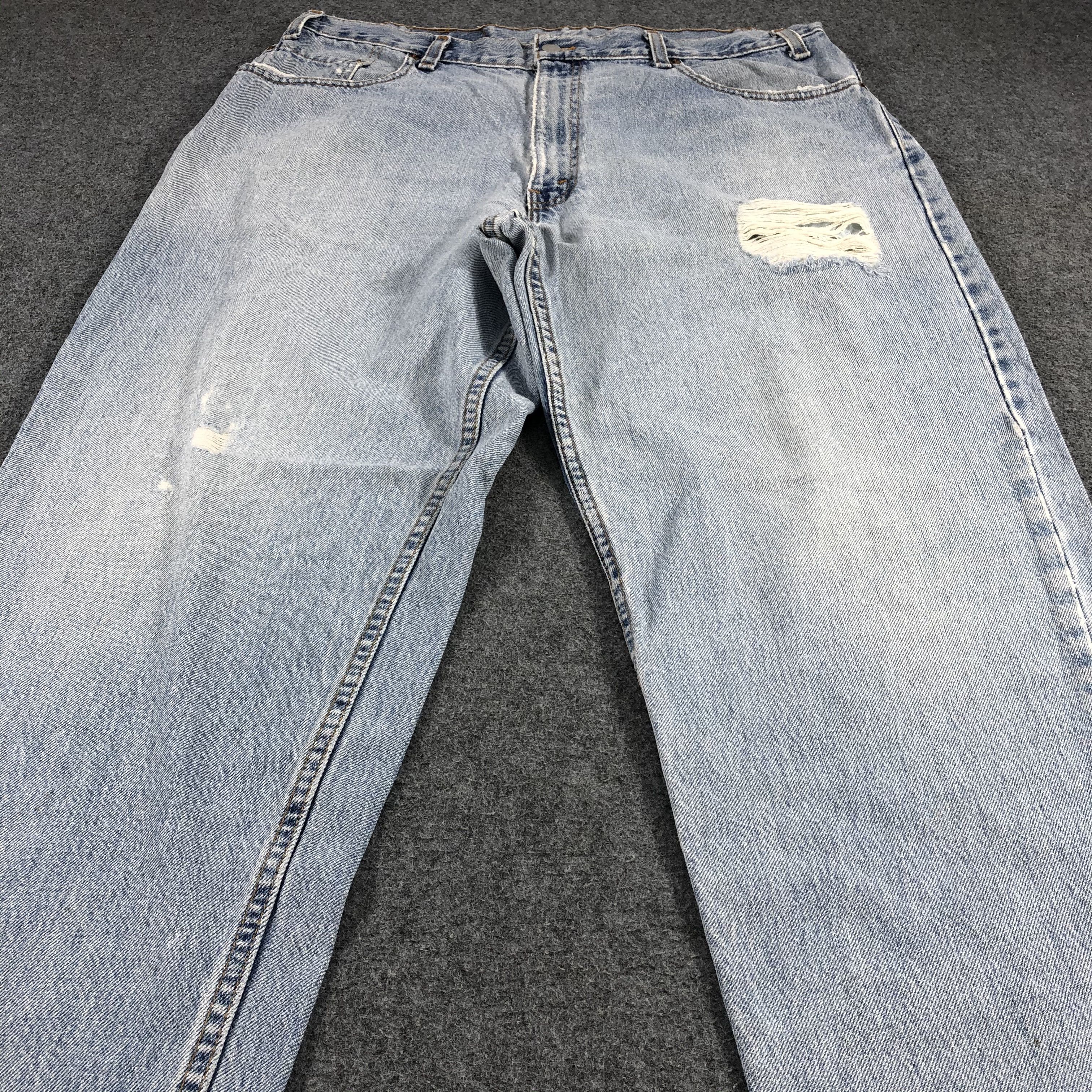 Levi's Vintage 90s Light Wash Levis 560 Jeans-JM1460 Size US 38 / EU 54 - 3 Thumbnail