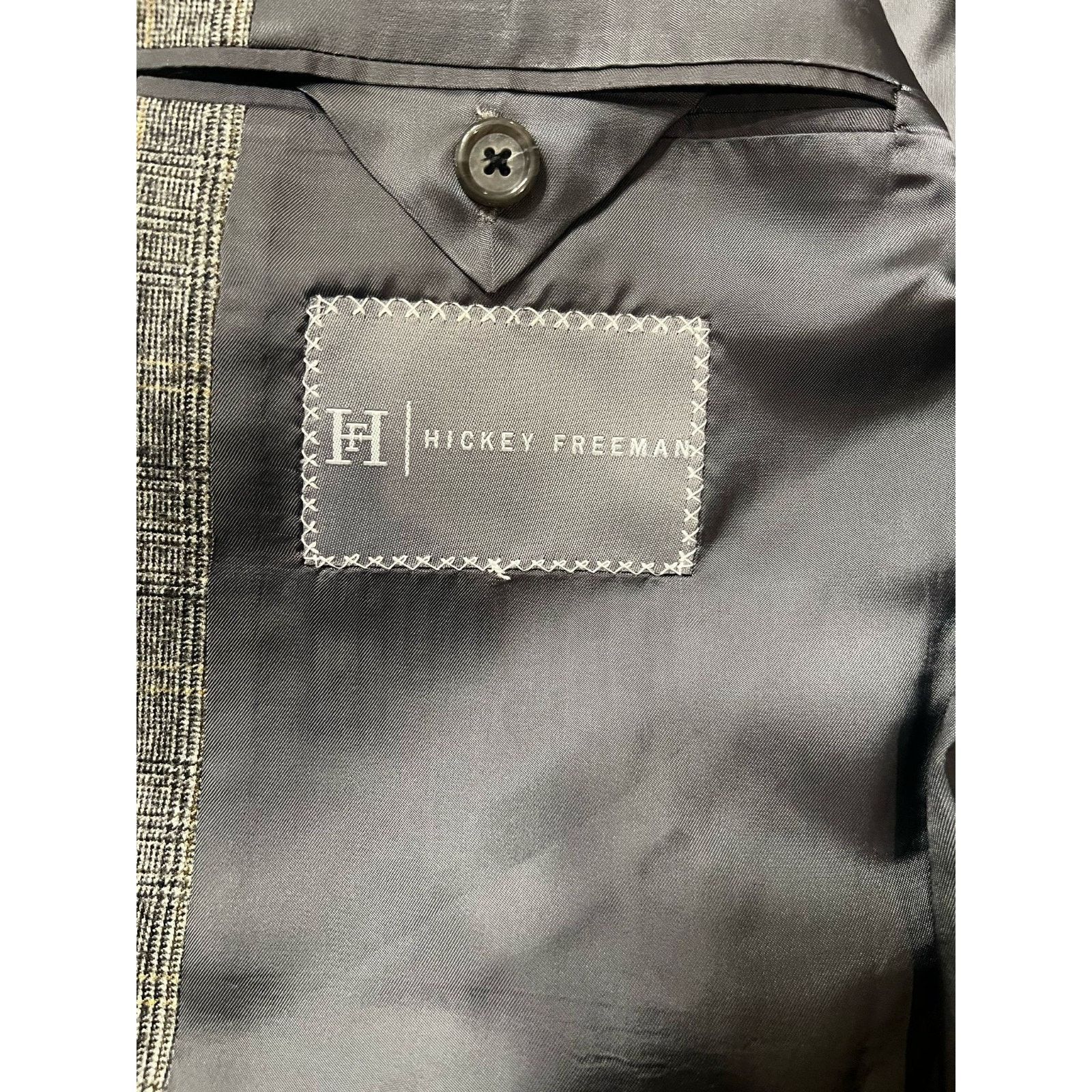 Hickey Freeman Vintage Hickey-Freeman 100% Wool Blazer 42R Size 42R - 8 Thumbnail