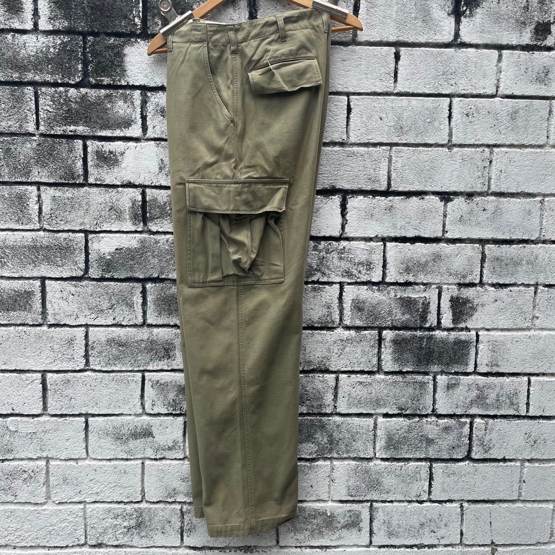 Japanese Brand × Vintage Size 30 Cargo Pant Army Pant in Khaki Size US 30 / EU 46 - 7 Thumbnail