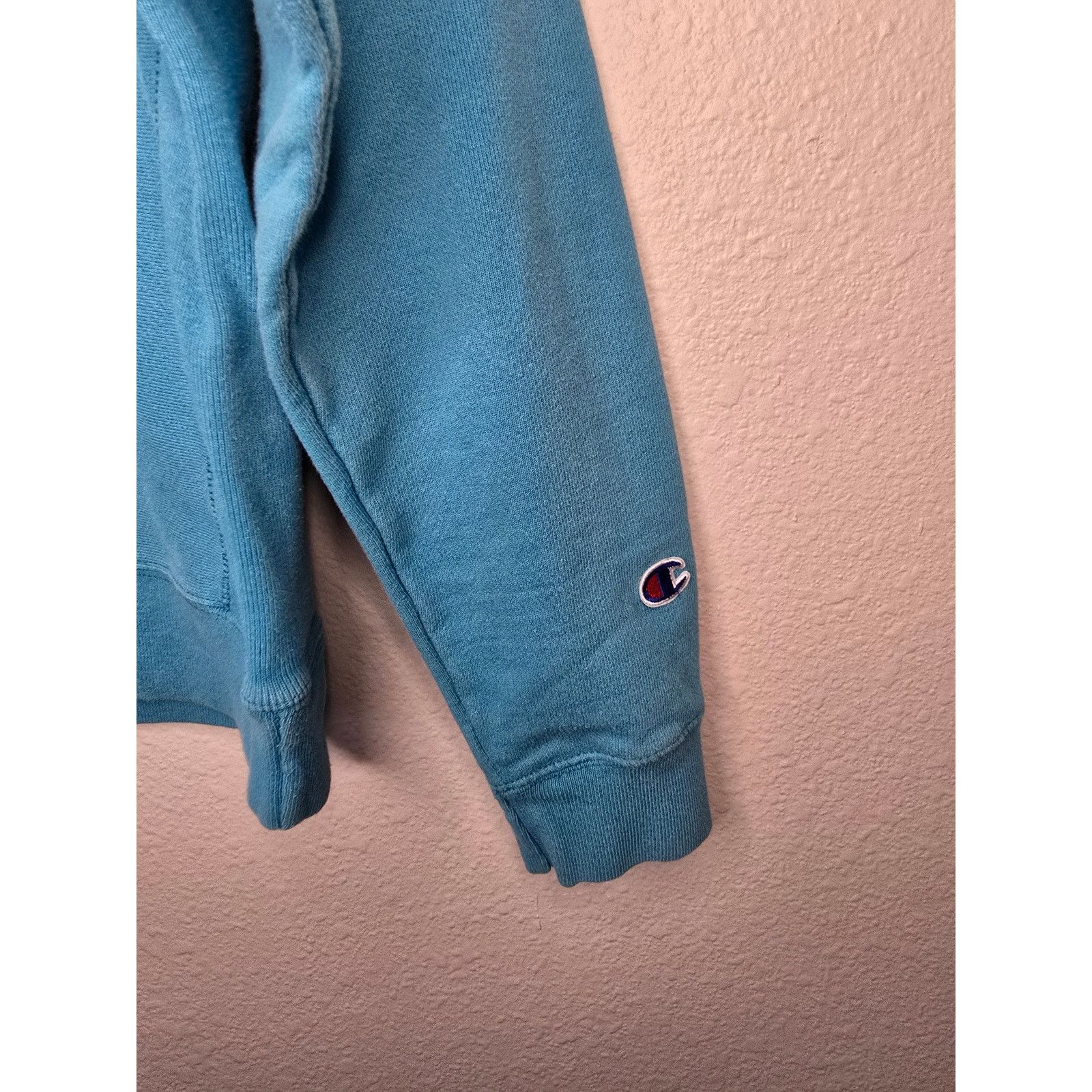 Champion Vintage Women Champion Reverse Weave Pullover Large Teal Size M / US 6-8 / IT 42-44 - 5 Thumbnail