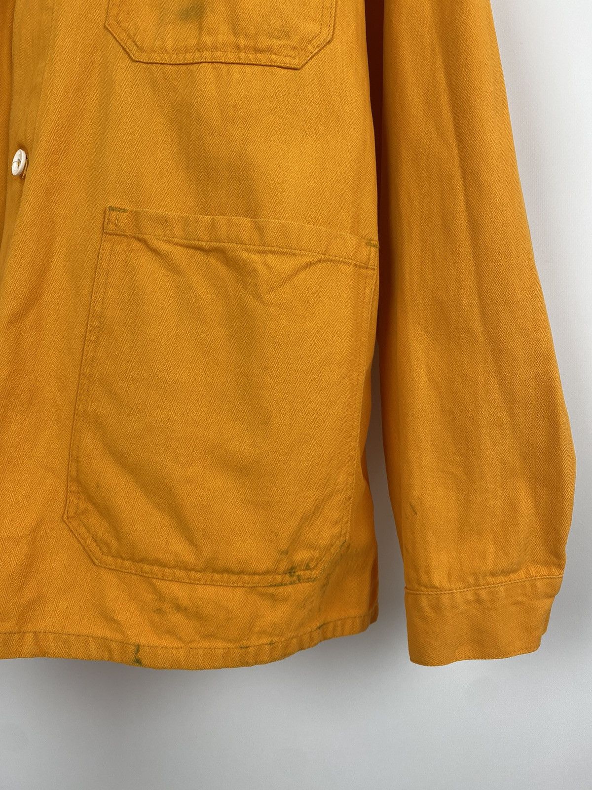 Vintage 1990’s Vintage Railway HBT Sanfor Work Chore Jacket Size US M / EU 48-50 / 2 - 7 Thumbnail