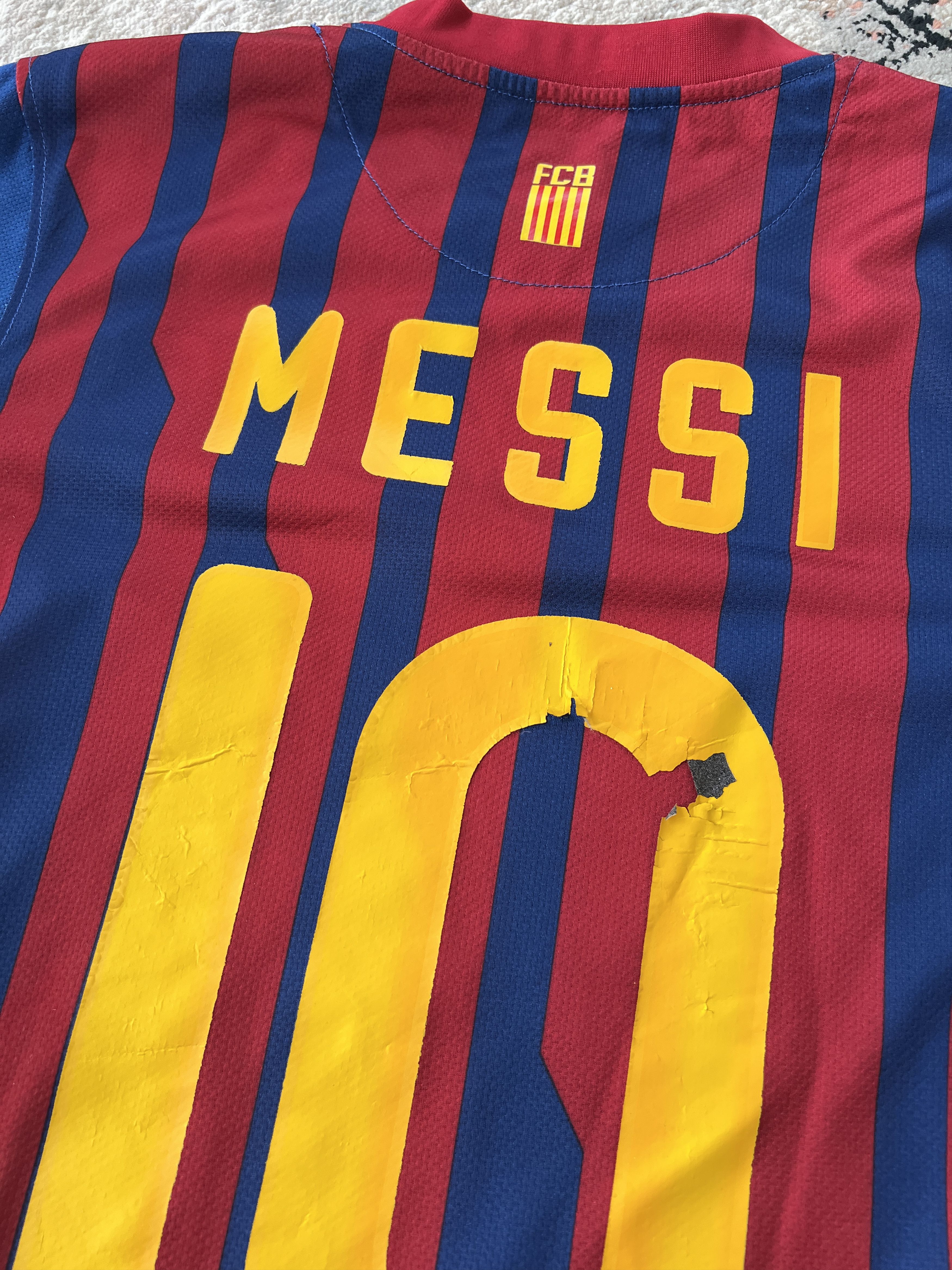 Nike Nike FC Barcelona Messi 10 Jersey Size US M / EU 48-50 / 2 - 10 Thumbnail