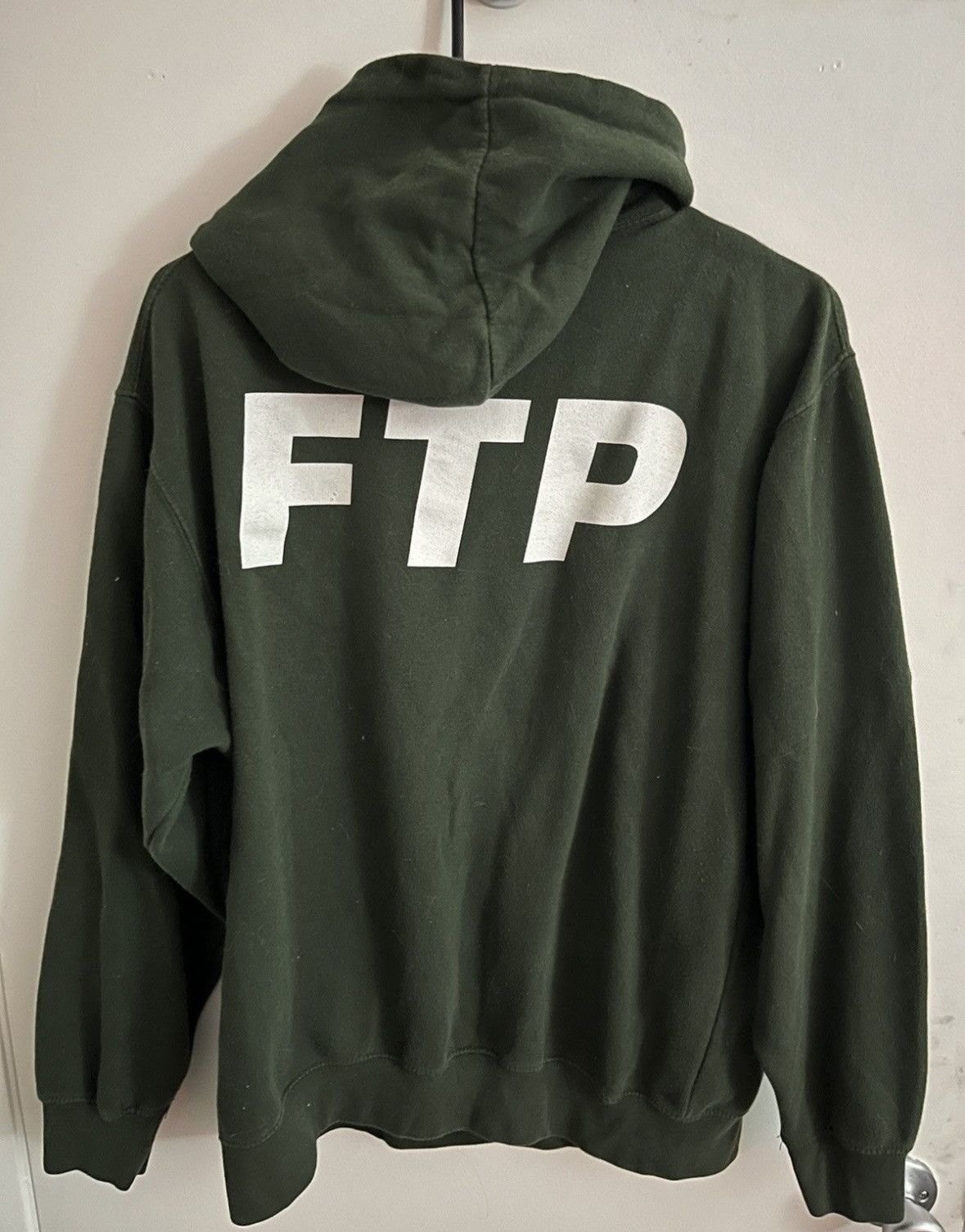 Fuck The Population OG Green FTP Logo Pullover Hoodie Size US M / EU 48-50 / 2 - 3 Thumbnail