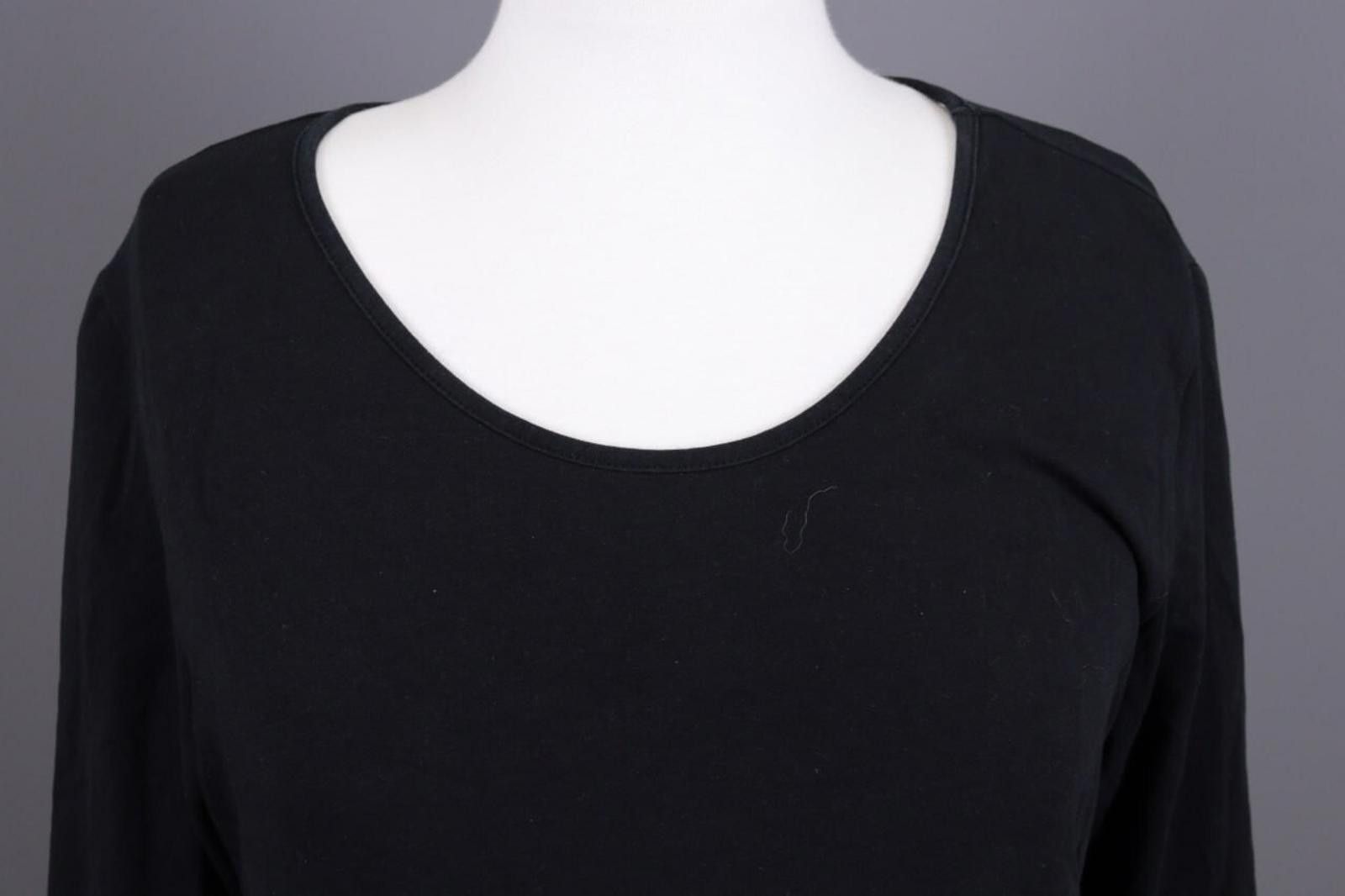 Designer Gudrun Sjoden Black Lagenlook Relaxed A-Line Dress Size L Size L / US 10 / IT 46 - 4 Thumbnail