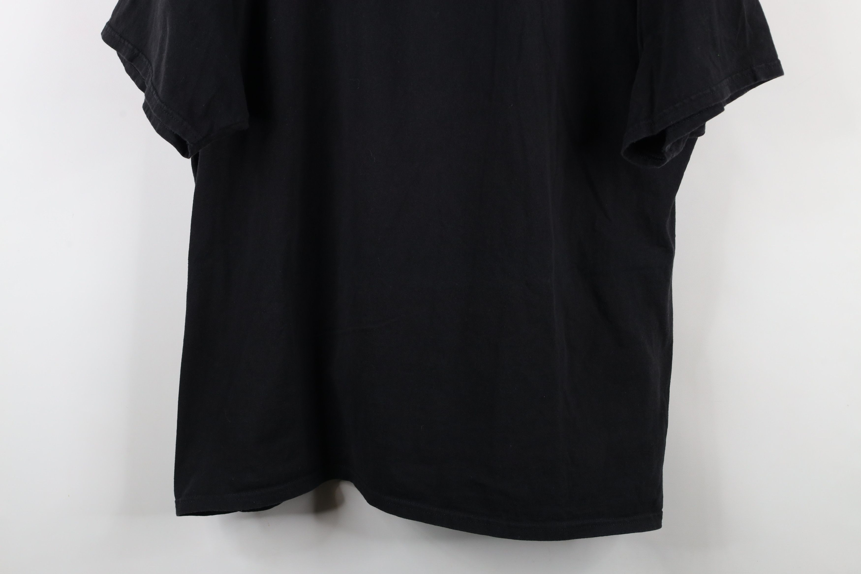 Vintage Vintage 90s Streetwear Short Sleeve T-Shirt Black Cotton Size US XXL / EU 58 / 5 - 3 Thumbnail