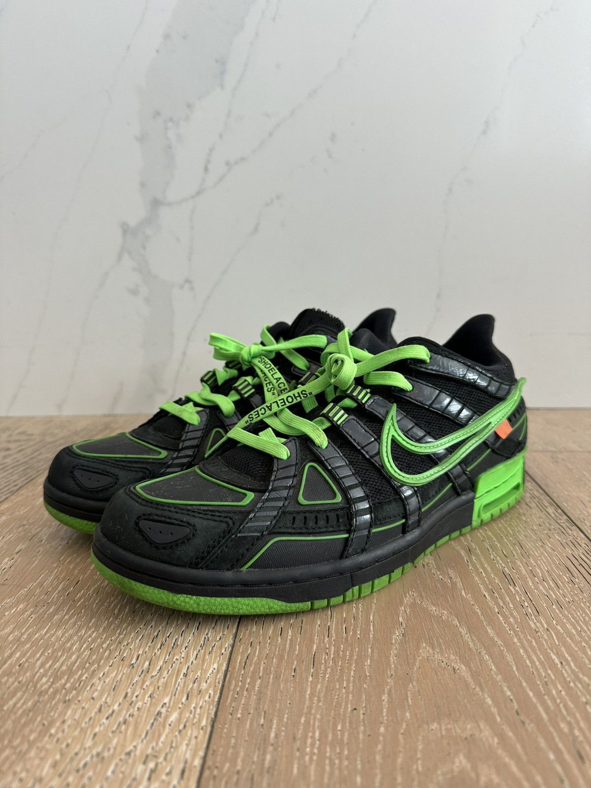 Nike Air Rubber Dunk Off-White Green Strike