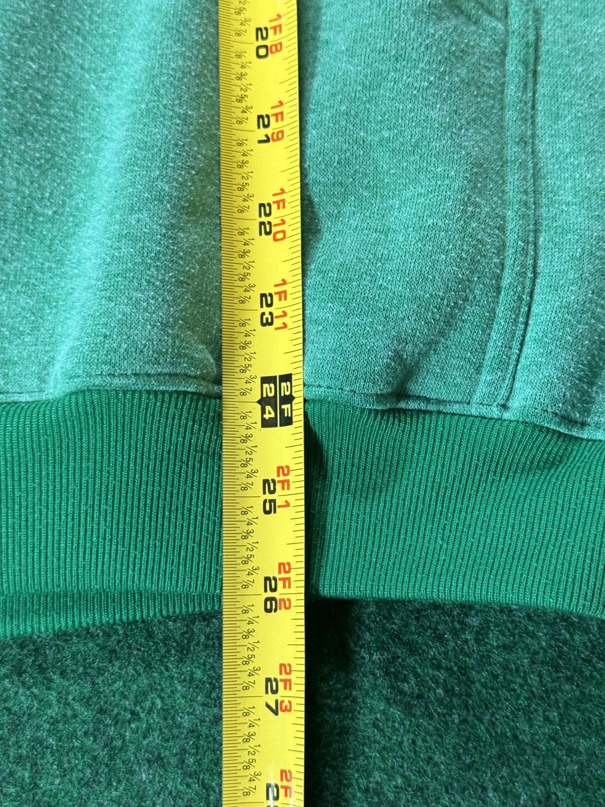 Vintage Vintage 90s Cook Forest Two Tone Green Sweatshirt Hoodie Size US M / EU 48-50 / 2 - 6 Thumbnail
