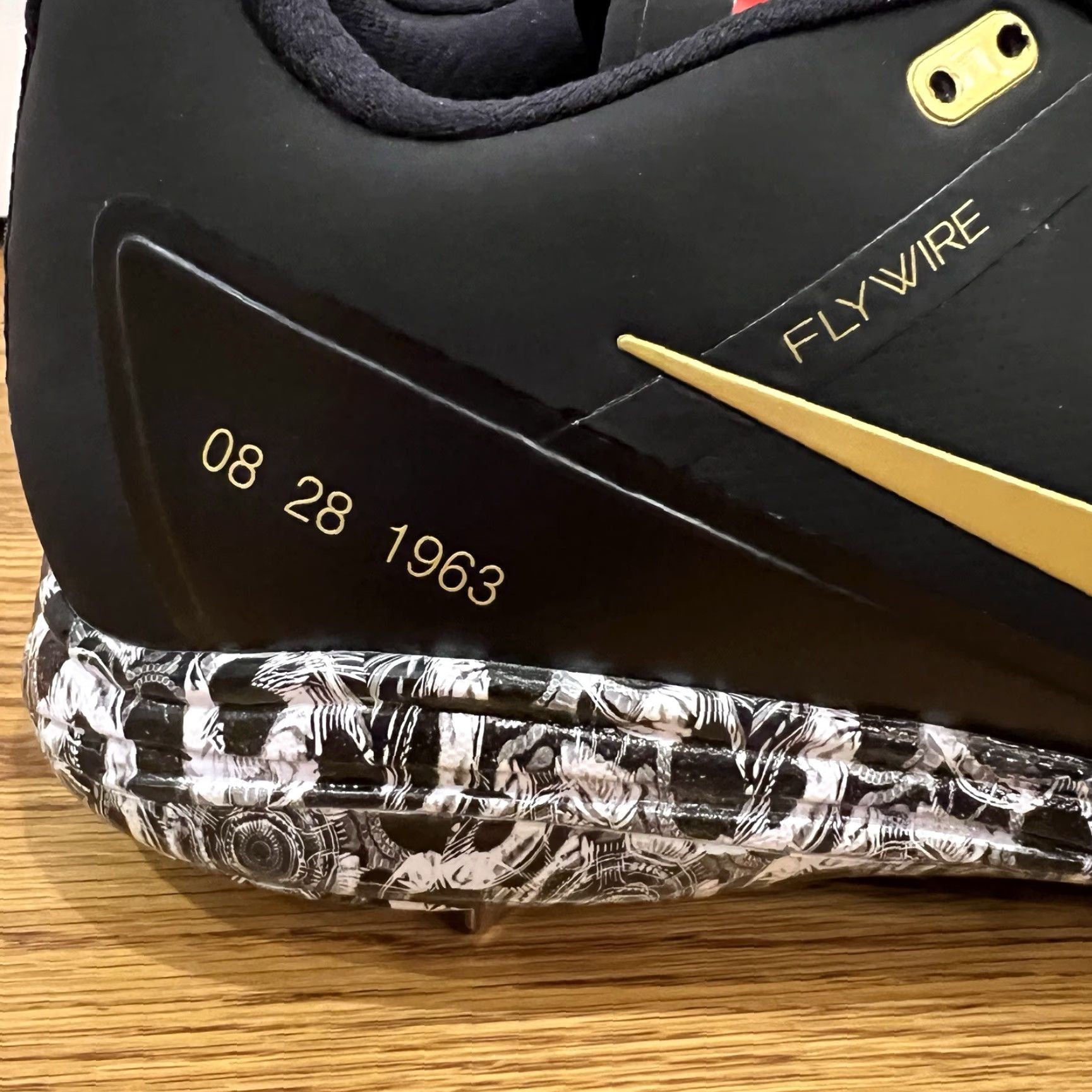 Nike Nike Flywire BHM Black History Month Cleats Mens Size 14 NWOB AO3625-077 Size US 14 / EU 47 - 7 Thumbnail