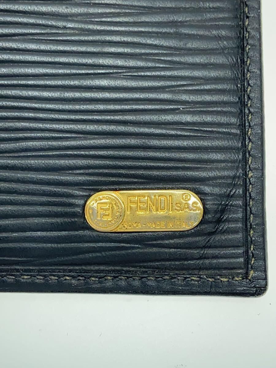 Fendi Fendi Leather Long Wallet Black Size ONE SIZE - 3 Thumbnail