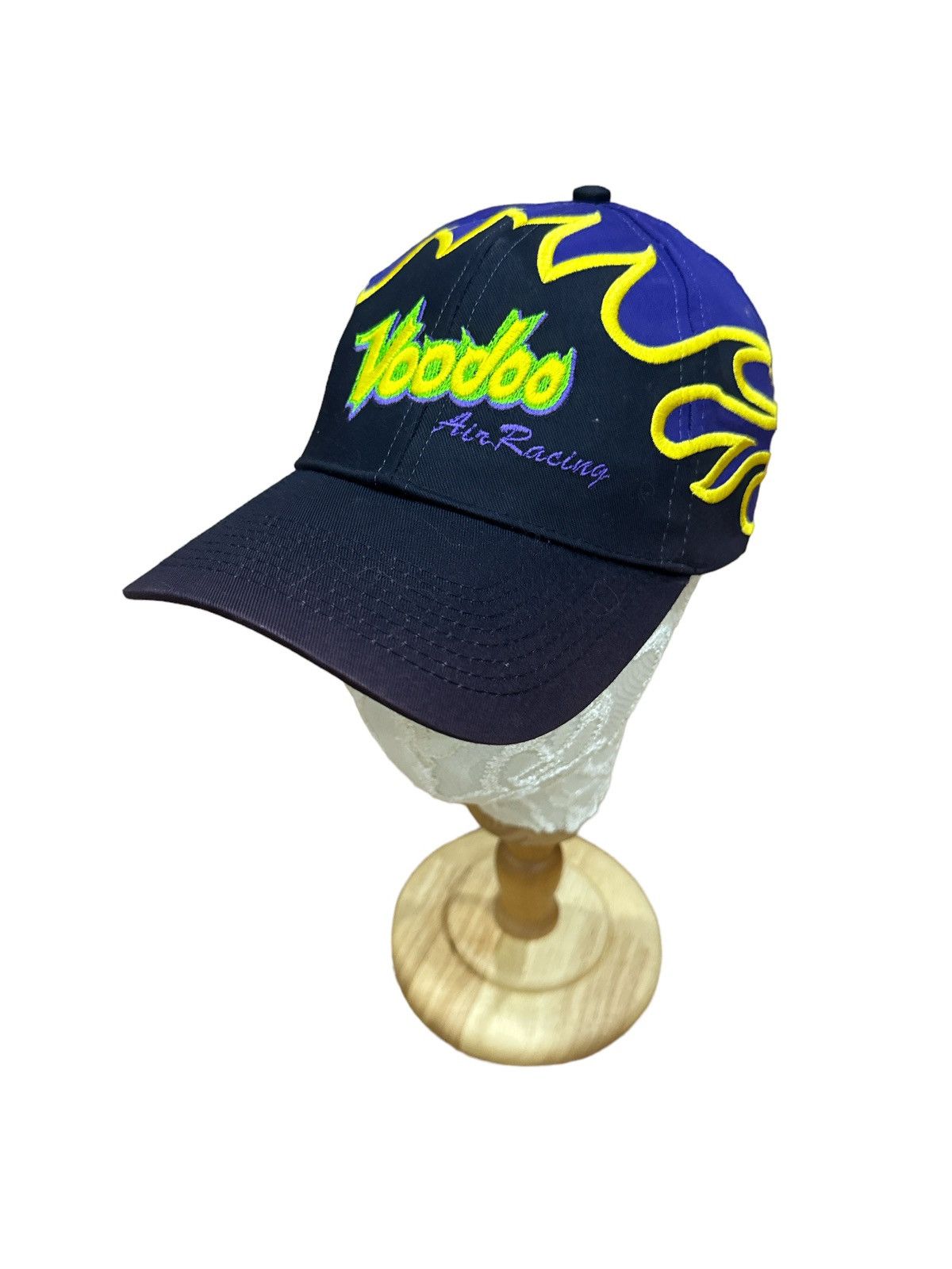 Vintage VINTAGE VOODOO AIR RACING FLAMES HAT CAP Size ONE SIZE - 1 Thumbnail