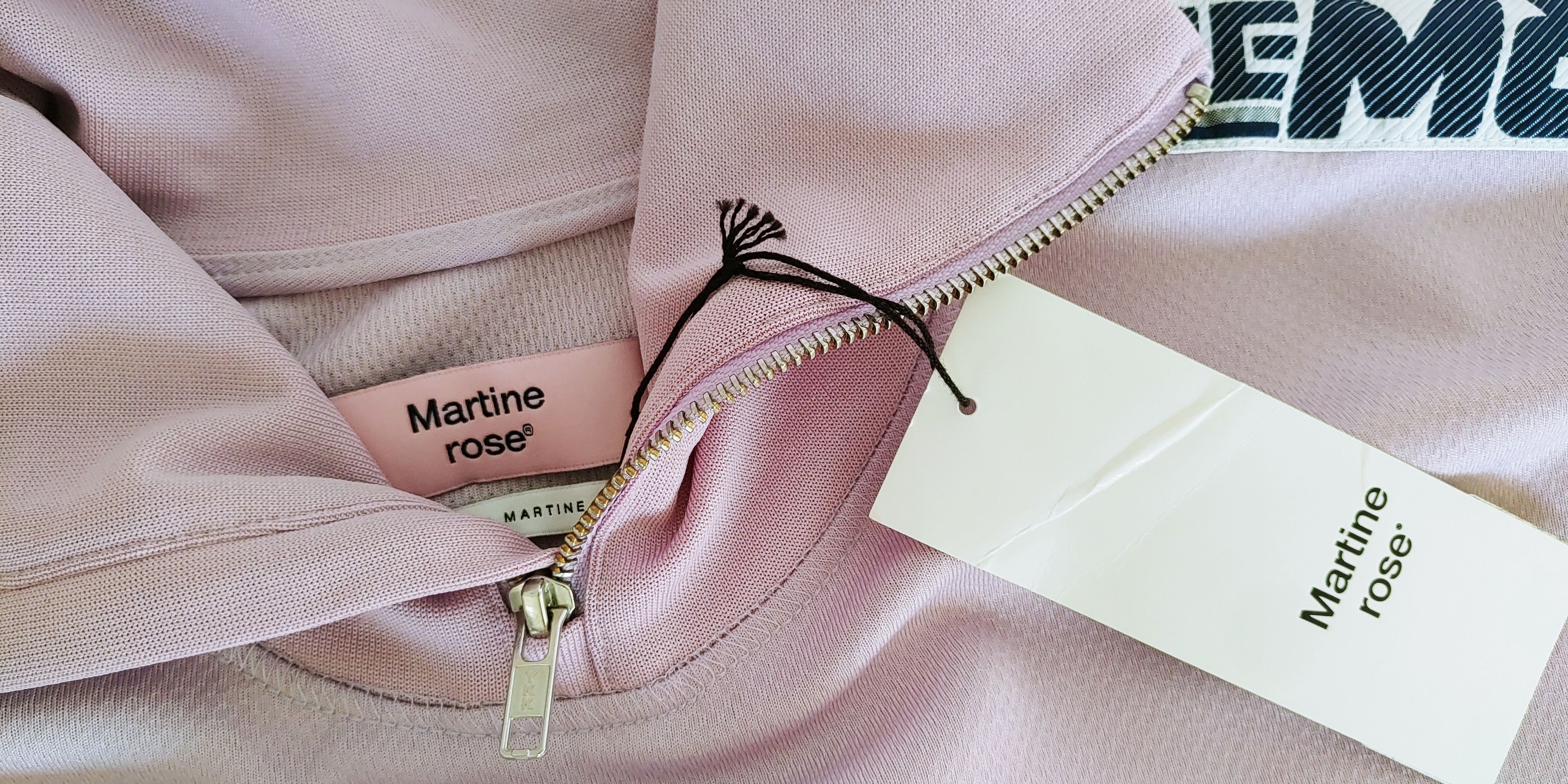 Martine Rose SS22 Martine Rose Lavender Quarter Zip Size US S / EU 44-46 / 1 - 7 Thumbnail