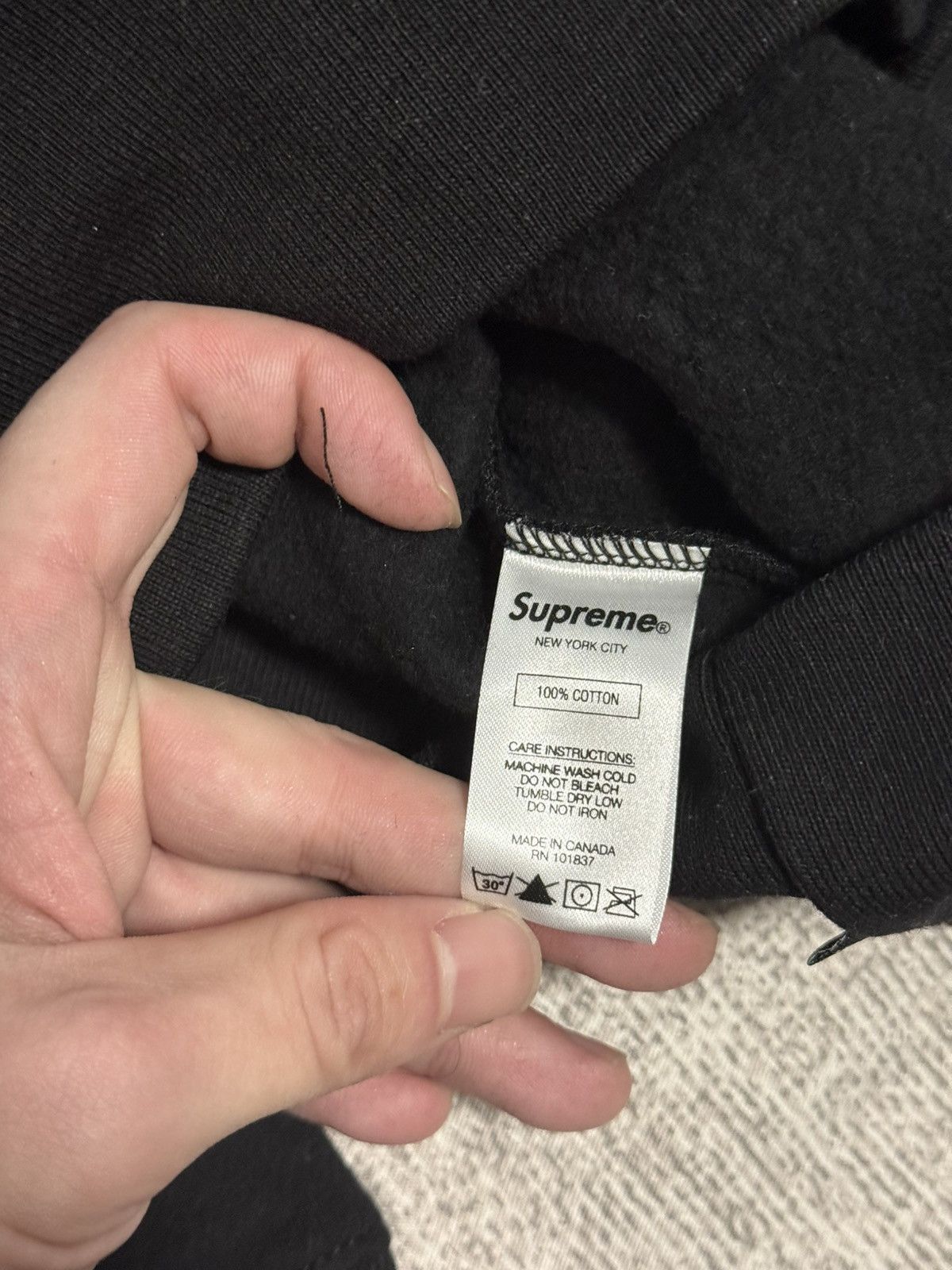 Supreme Supreme illegal business hoodie hood Size US M / EU 48-50 / 2 - 6 Thumbnail