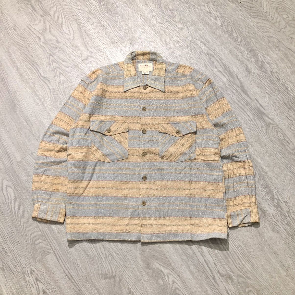 Sugar Cane 2000s Boon Pal Double Pocket Japanese Shirt Kapital Style Size US XL / EU 56 / 4 - 1 Thumbnail
