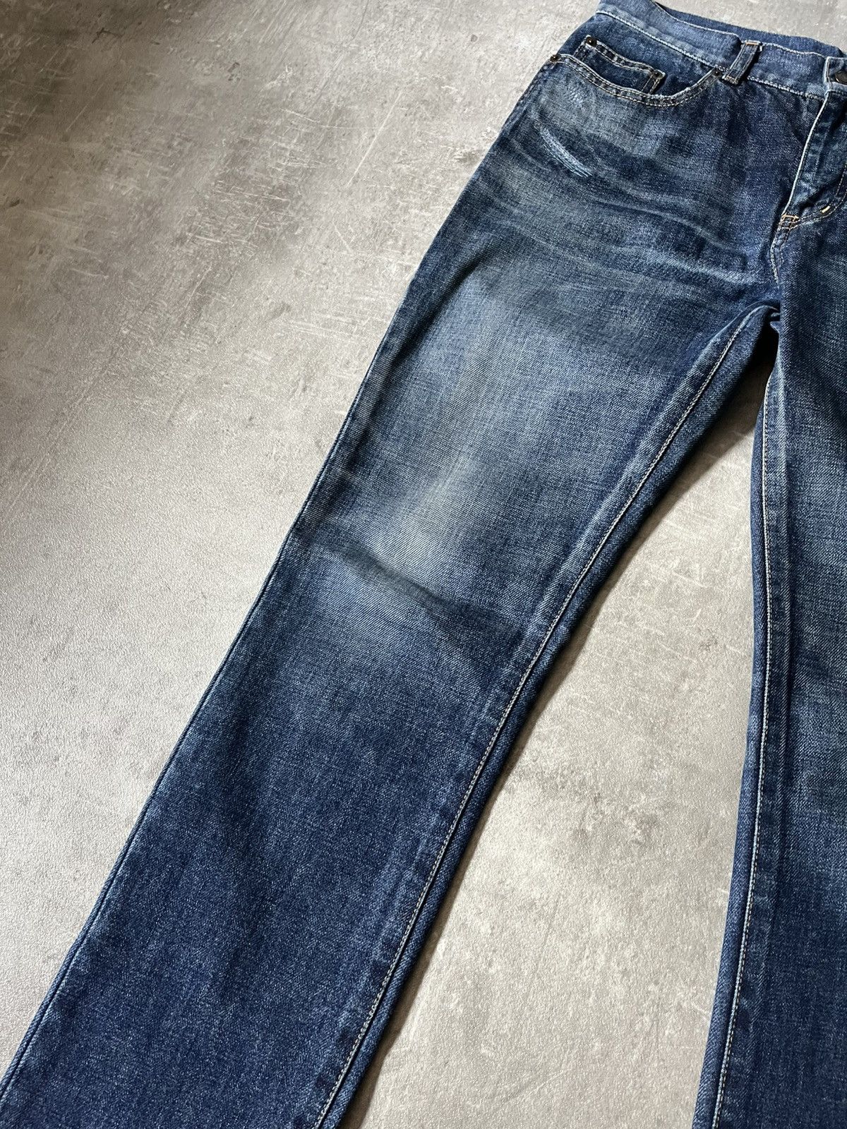 Saint Laurent Paris Saint Laurent A/W 18 washed distressed jeans Size US 30 / EU 46 - 4 Thumbnail