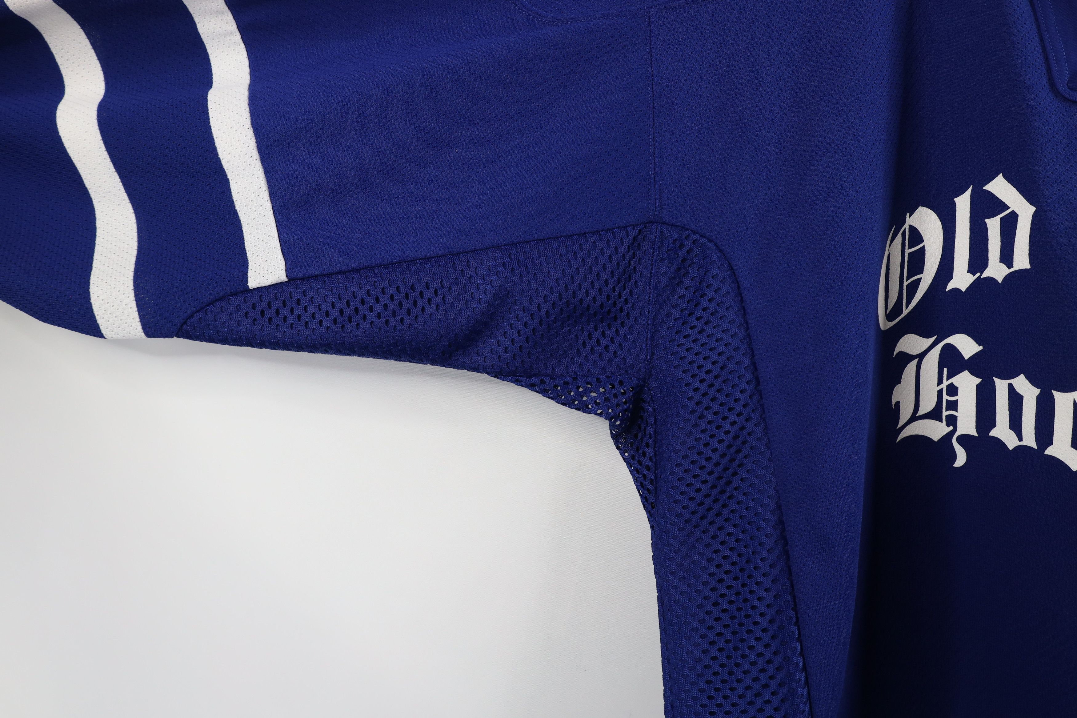 Vintage Vintage 90s CCM English Old Time Hockey Jersey Blue White Size US XL / EU 56 / 4 - 5 Thumbnail