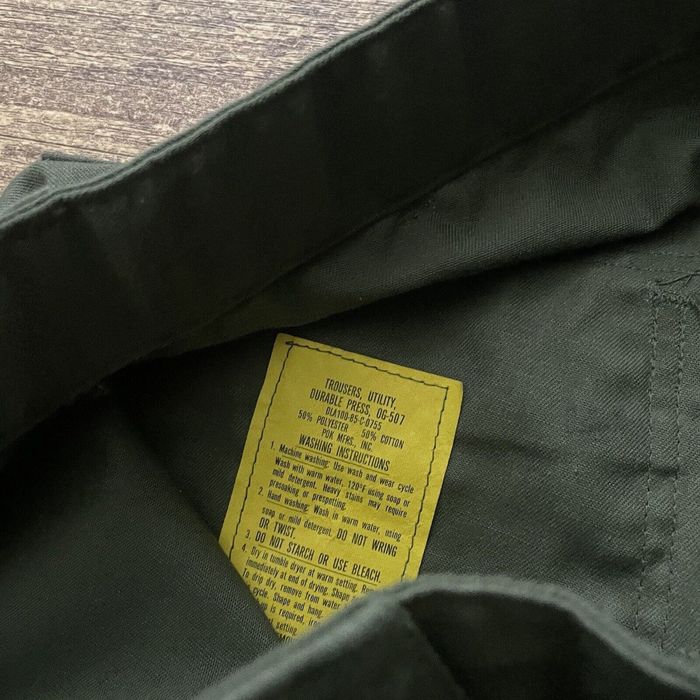 Vintage Vintage 1970s Vietnam War Sateen OG-107 OG-507 30x29 | Grailed