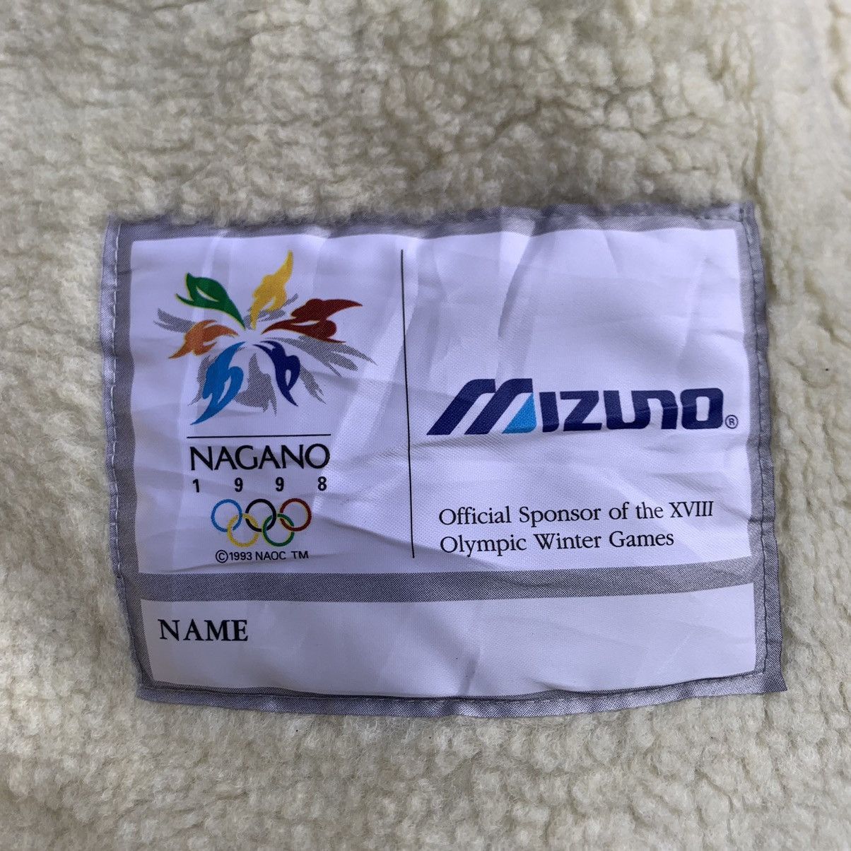 Mizuno Vintage 1998 Mizuno Nagano Olympic Sherpa Jacket Japan Size US S / EU 44-46 / 1 - 18 Thumbnail