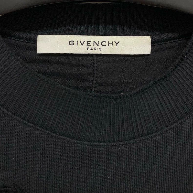 Givenchy Givenchy Black Hole Design Sweatshirt Size US S / EU 44-46 / 1 - 2 Thumbnail