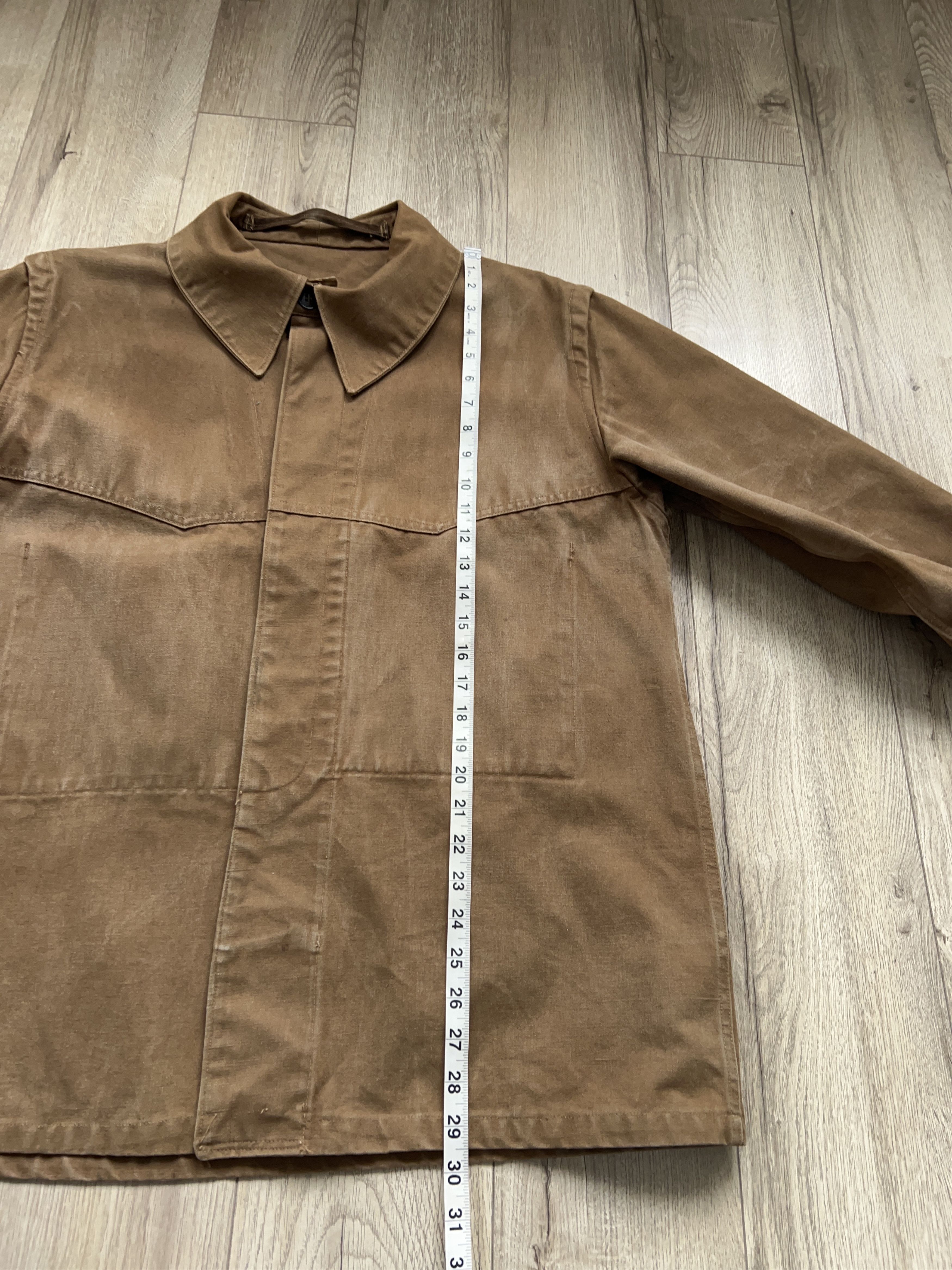 Canvas × Vintage French Railway Work Jacket SNCF Coat Cotton Workwear Size US L / EU 52-54 / 3 - 8 Thumbnail