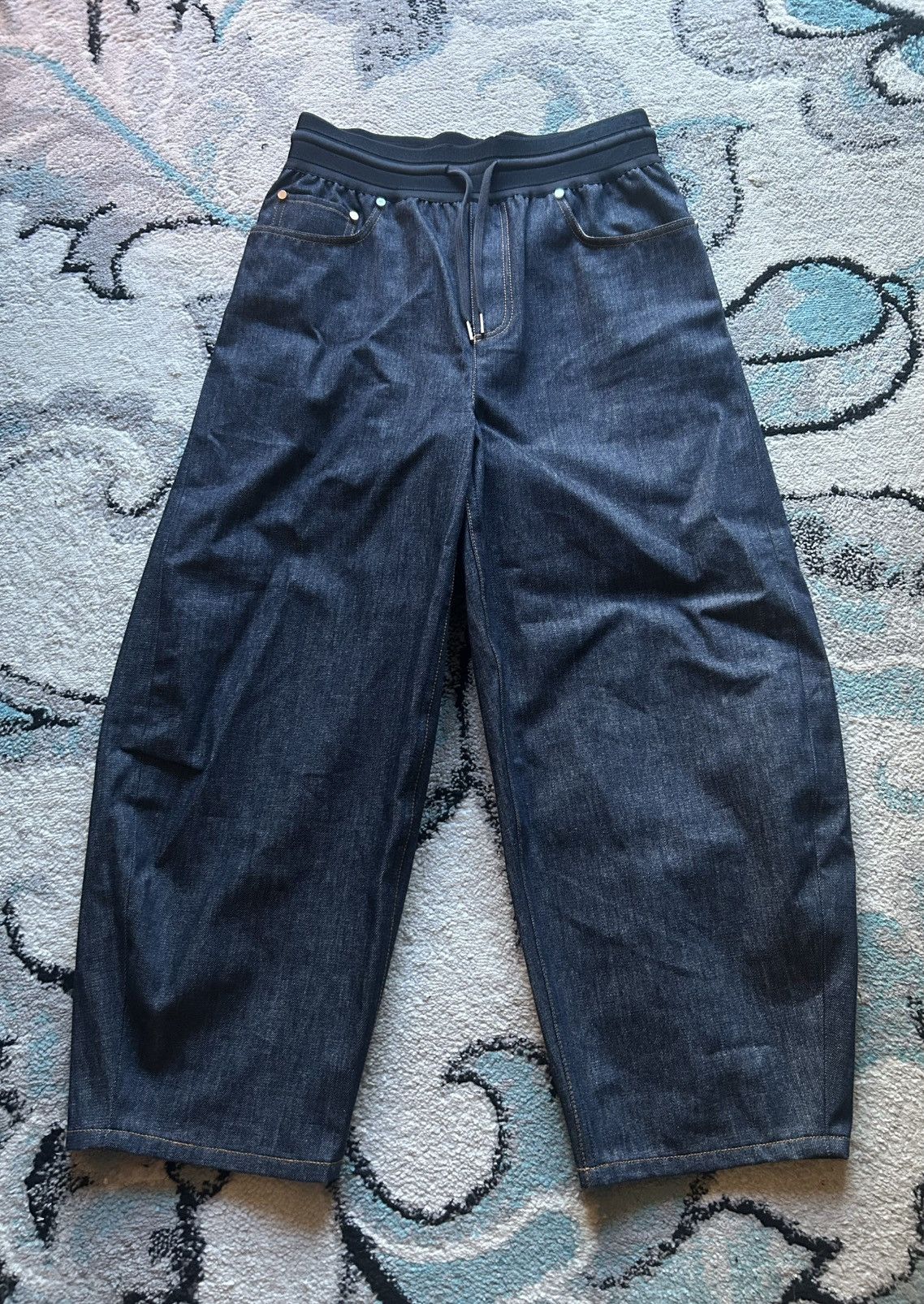 Helmut Lang Helmunt lang wide leg jeans Size US 30 / EU 46 - 1 Thumbnail