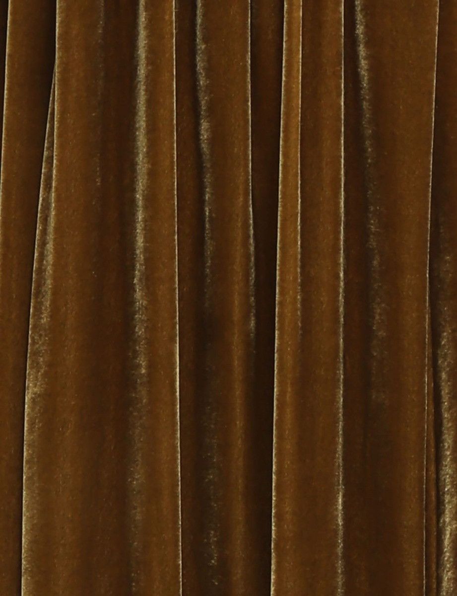 Zimmermann oc11z0325 Sensory Velvet Dress in Dark Mustard Size XL / US 12-14 / IT 48-50 - 7 Thumbnail